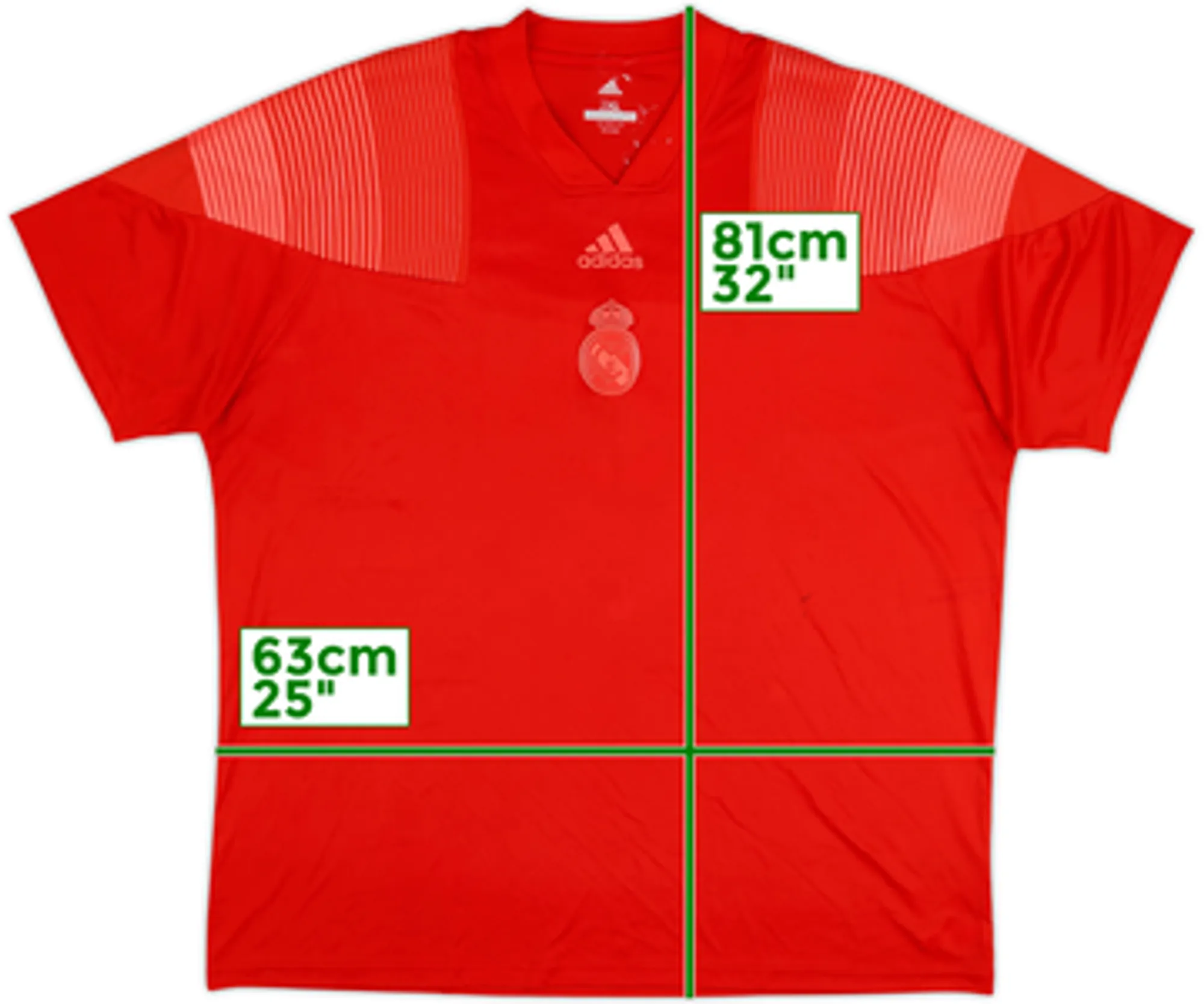 2018-19 Real Madrid adidas Training Shirt - 7/10 - (L.Boys)