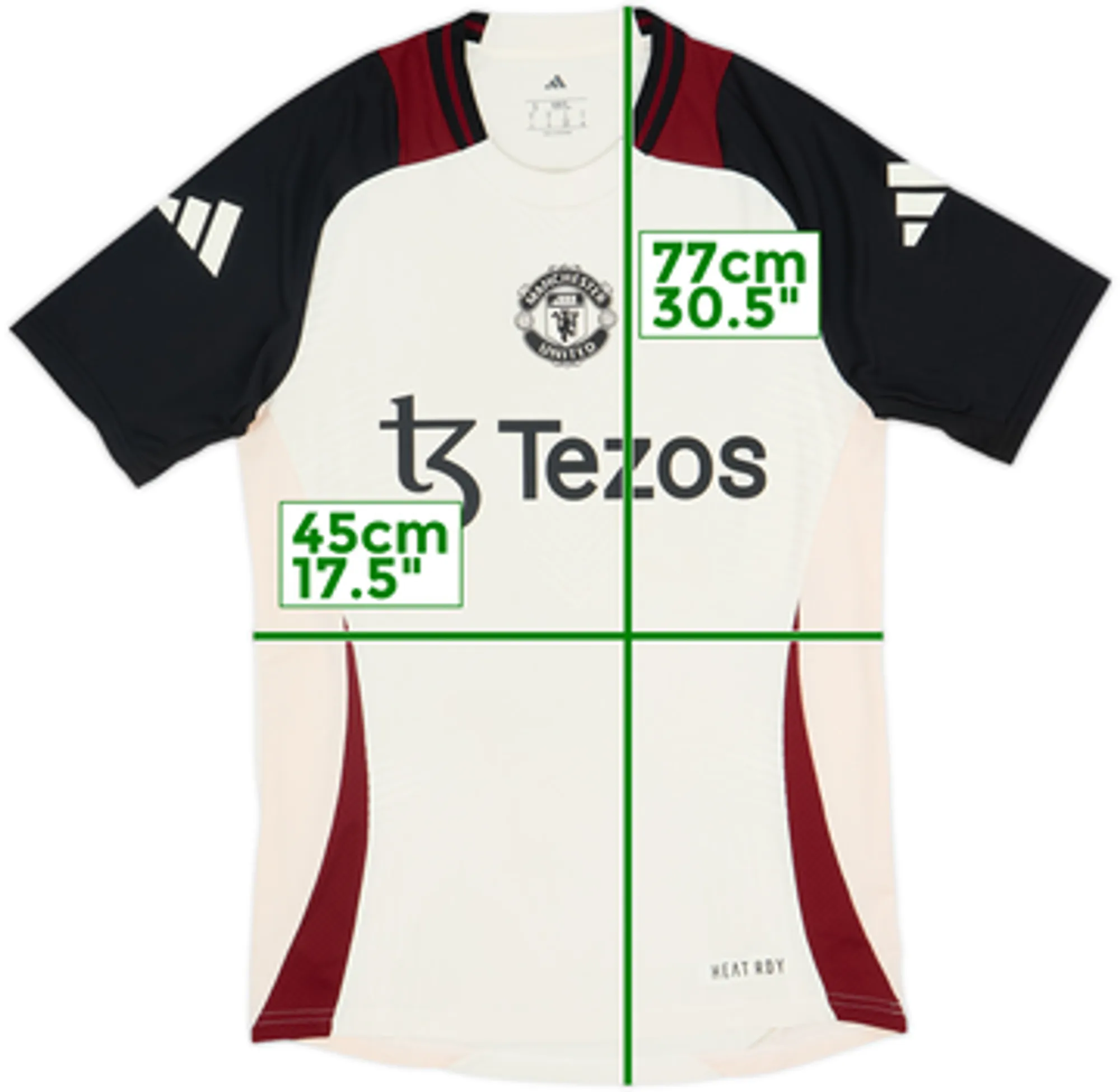 2024-25 Manchester United Authentic adidas Training Shirt - 7/10 - (S)