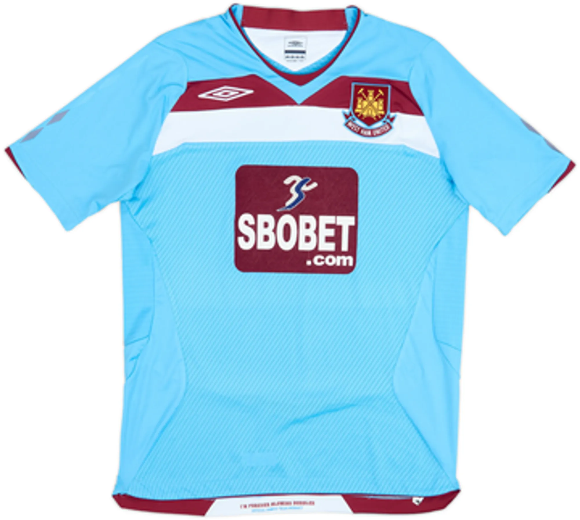 2008-09 West Ham Away Shirt Noble #16 - 10/10 - (S)