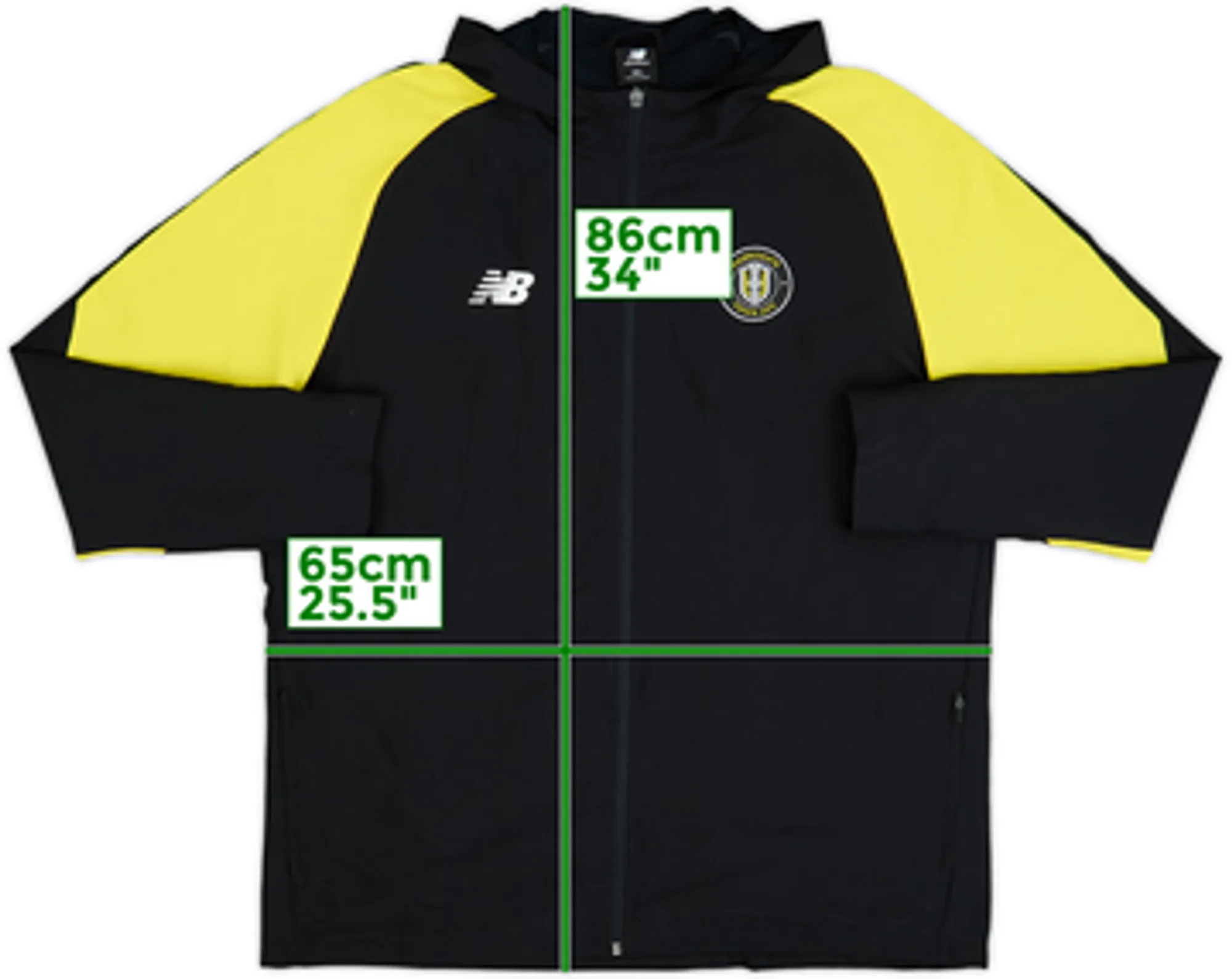 2020-21 Harrogate Town New Balance Hooded Track Jacket - 6/10 - (XXL)