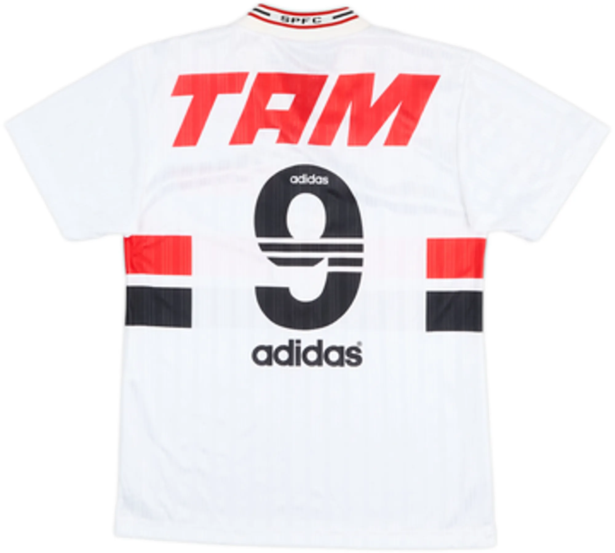 1996 Sao Paulo Home Shirt #9 - 8/10 - (S)