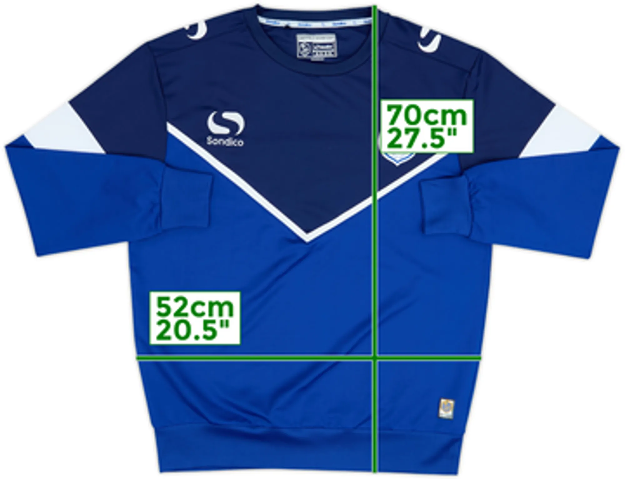 2014-15 Sheffield Wednesday Sondico Sweat Top - 10/10 - (S)