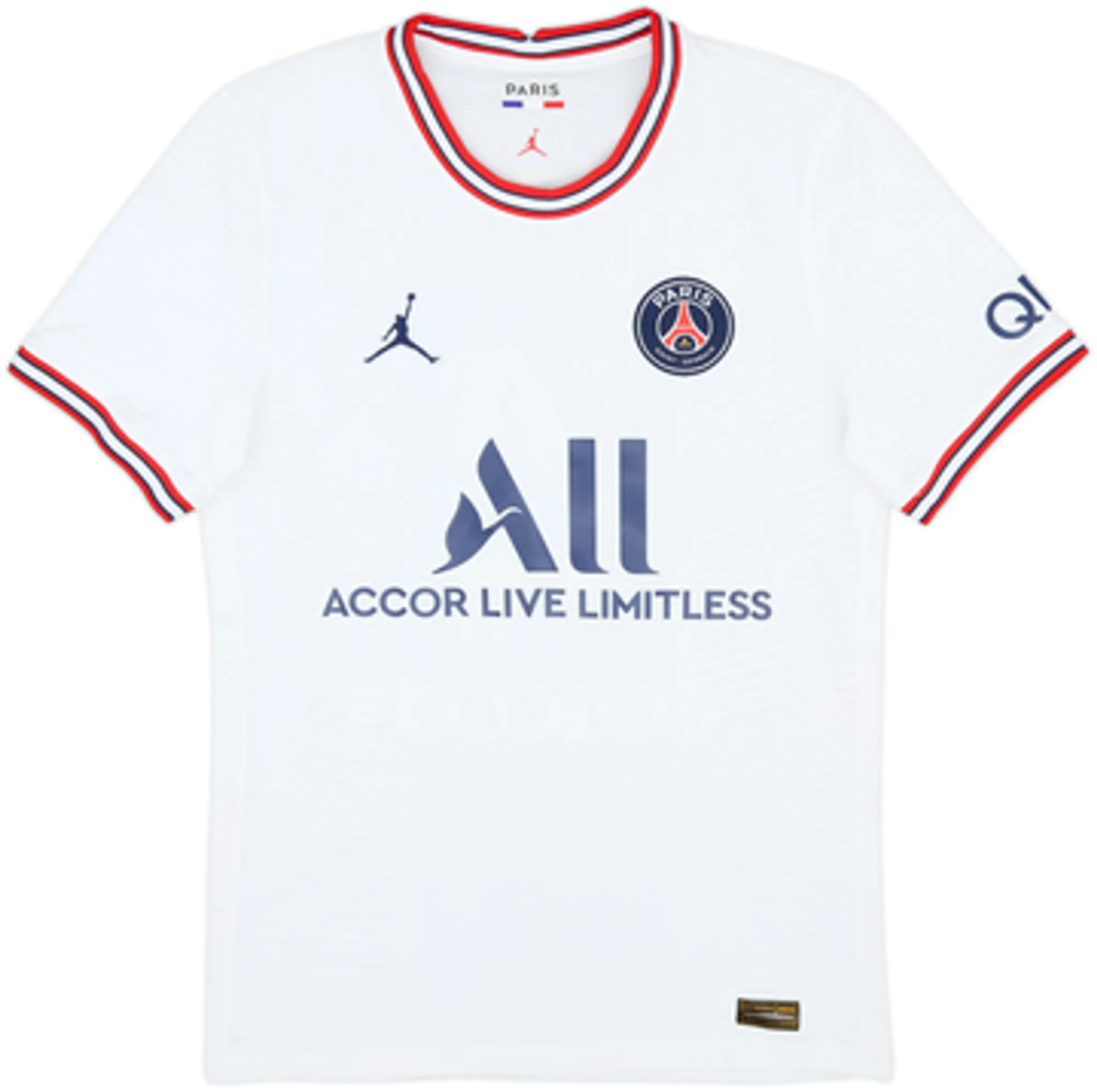 2021-22 Paris Saint-Germain Authentic Fourth Shirt Sergio Ramos #4 - 10/10 - (S)