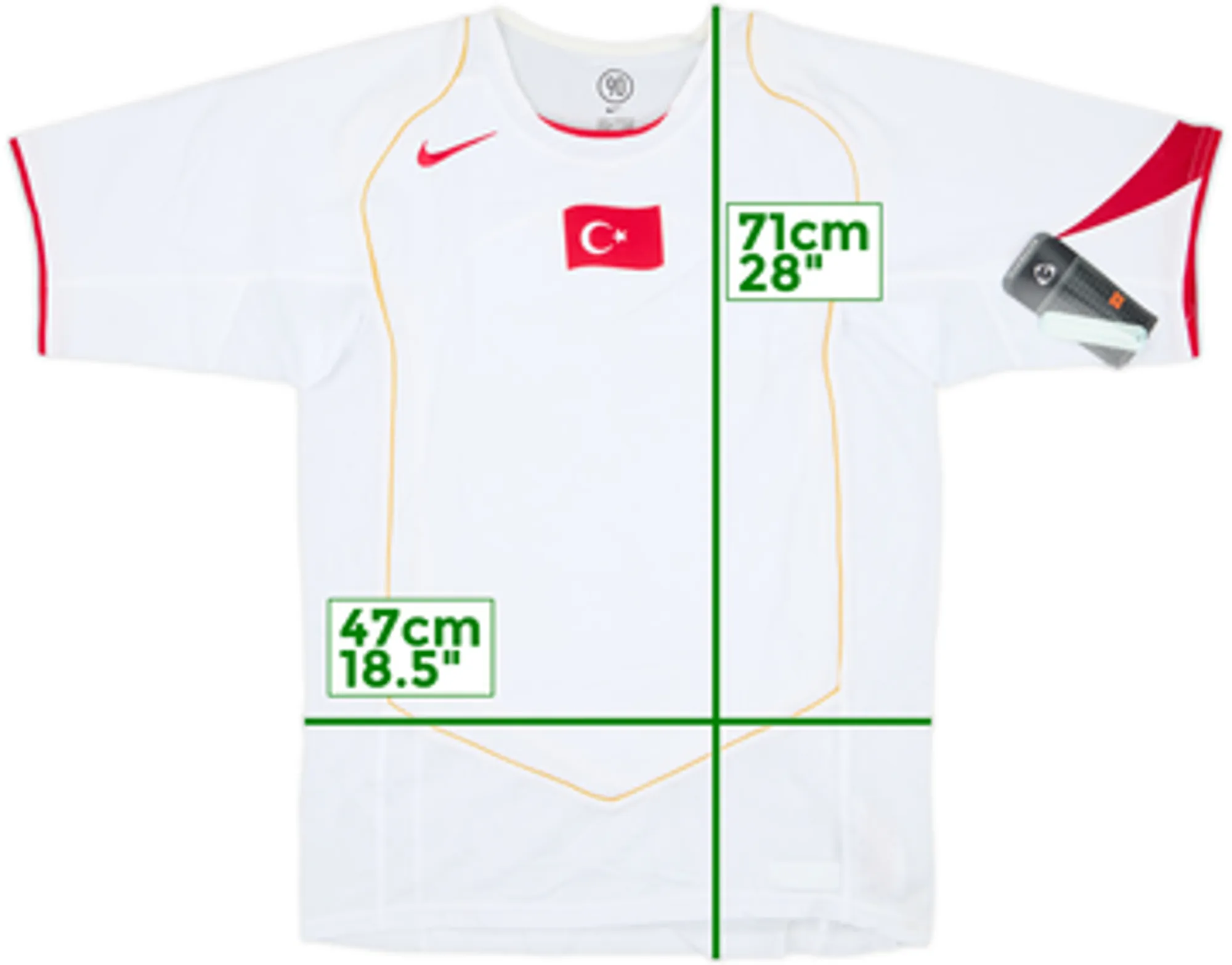 2004-06 Turkey Away Shirt (S)