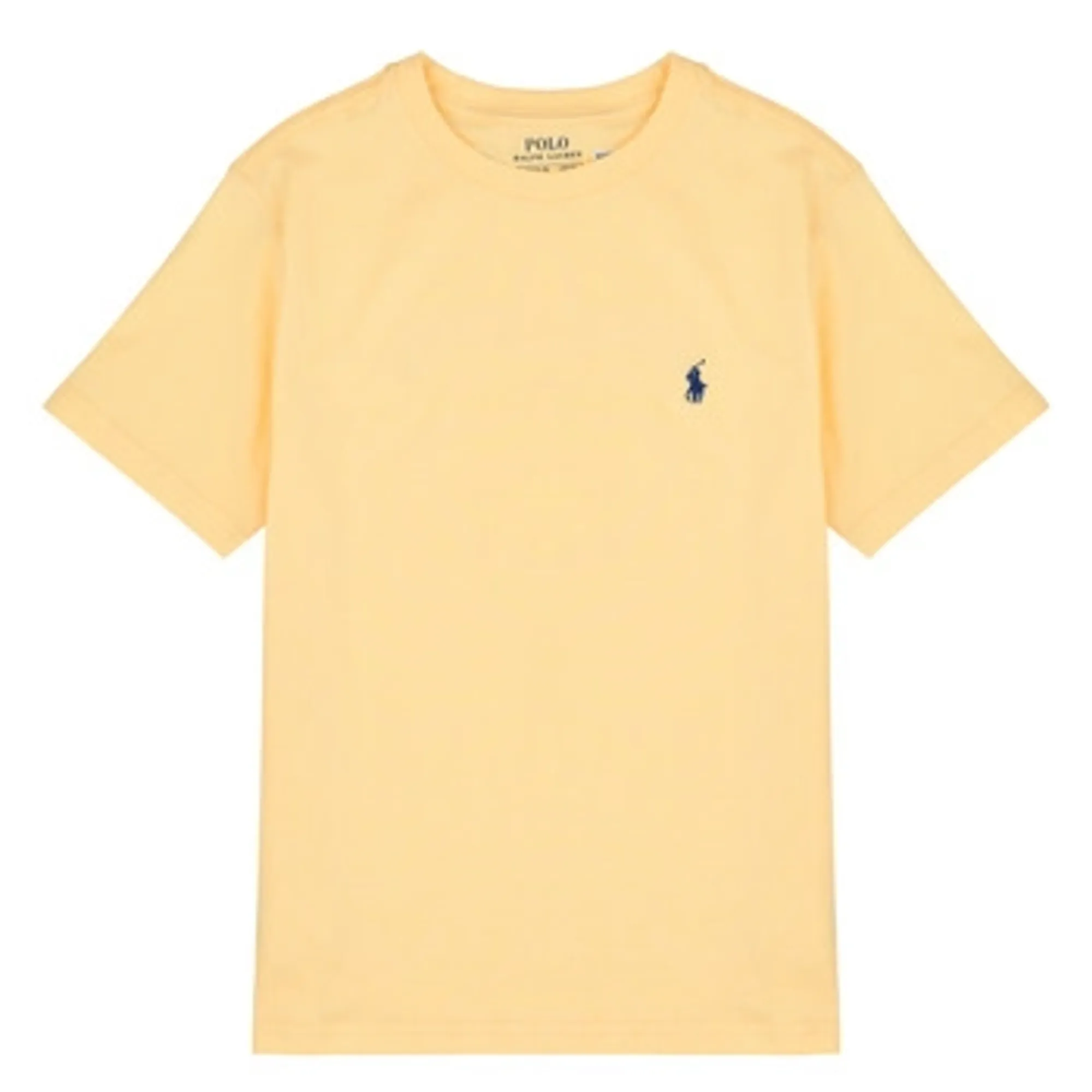 Polo Ralph Lauren  SS CN-TOPS-T-SHIRT  girls's Children's T shirt in Yellow