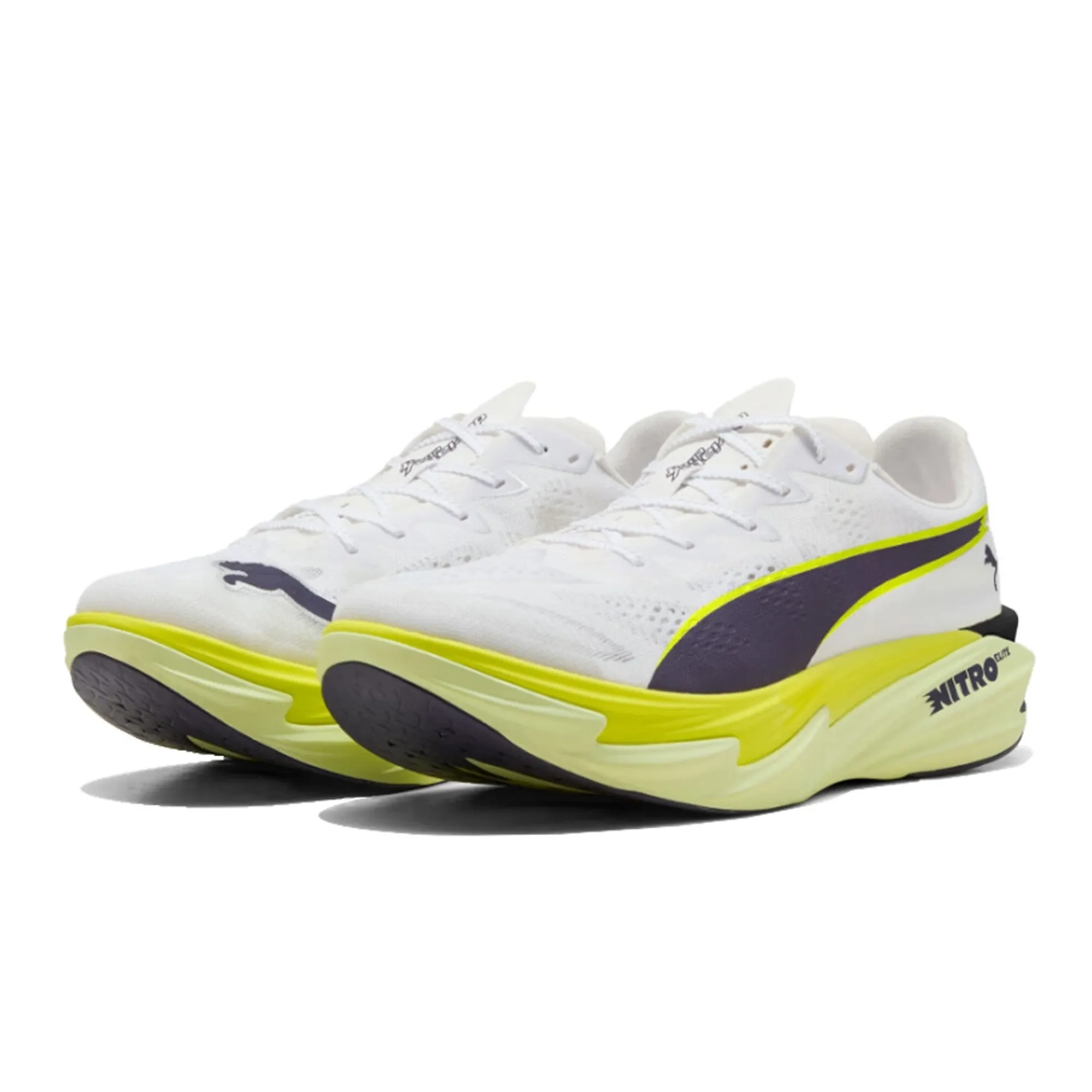 PUMA Deviate NITROâ¢ Elite 4 Running Shoes Men in White | Size 10