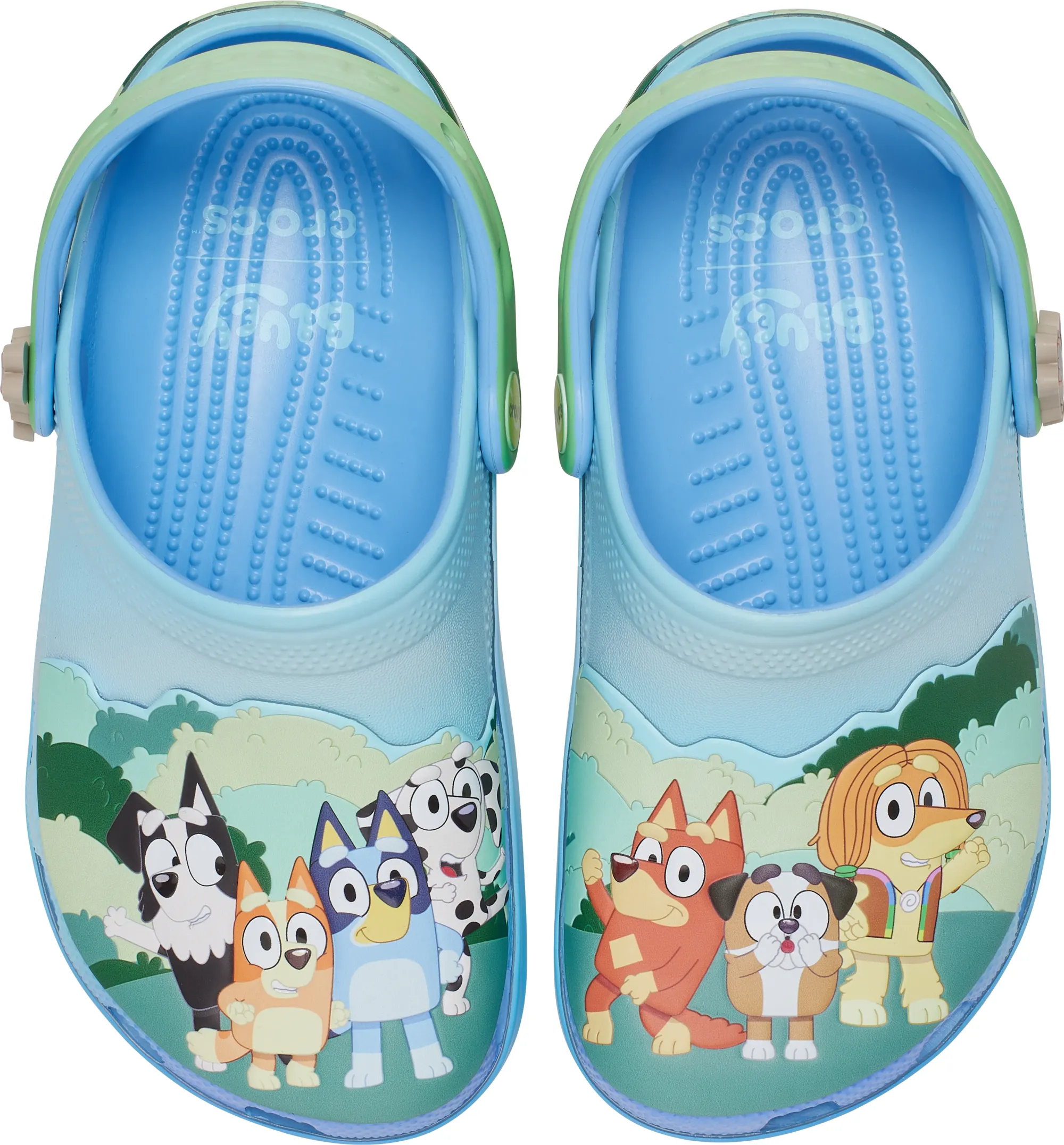 Crocs | Kids | Toddler Bluey Multi Classic | Clogs | Multi | C4