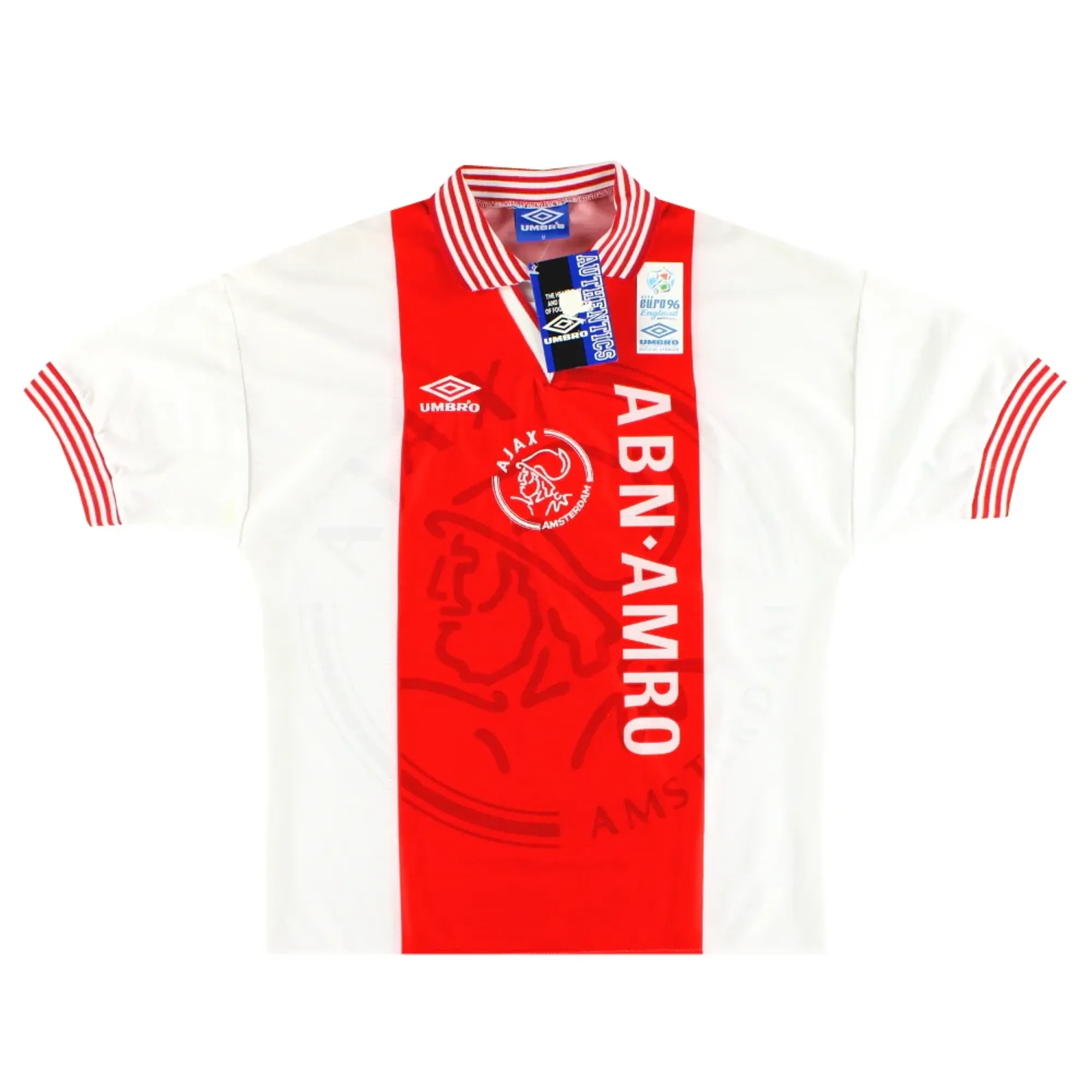 1995-96 Ajax Umbro Home Shirt *w/tags* M - Ajax / w/tags 