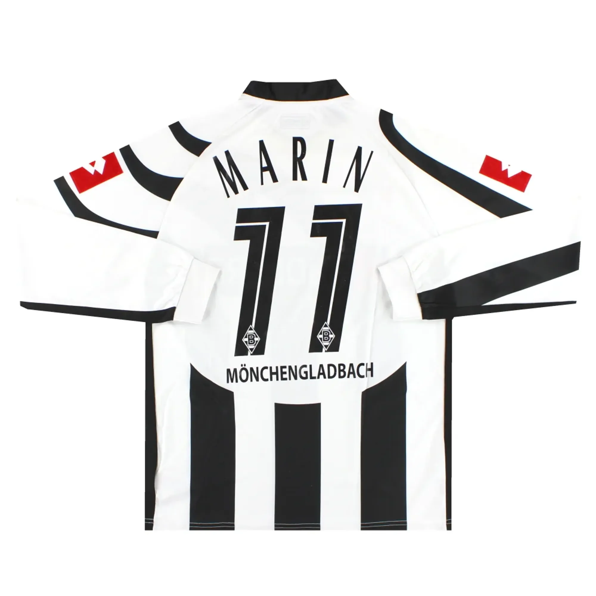2006-07 Borussia Monchengladbach Kappa Home Shirt Marin #11 L/S XL - Borussia Monchengladbach / Excellent 