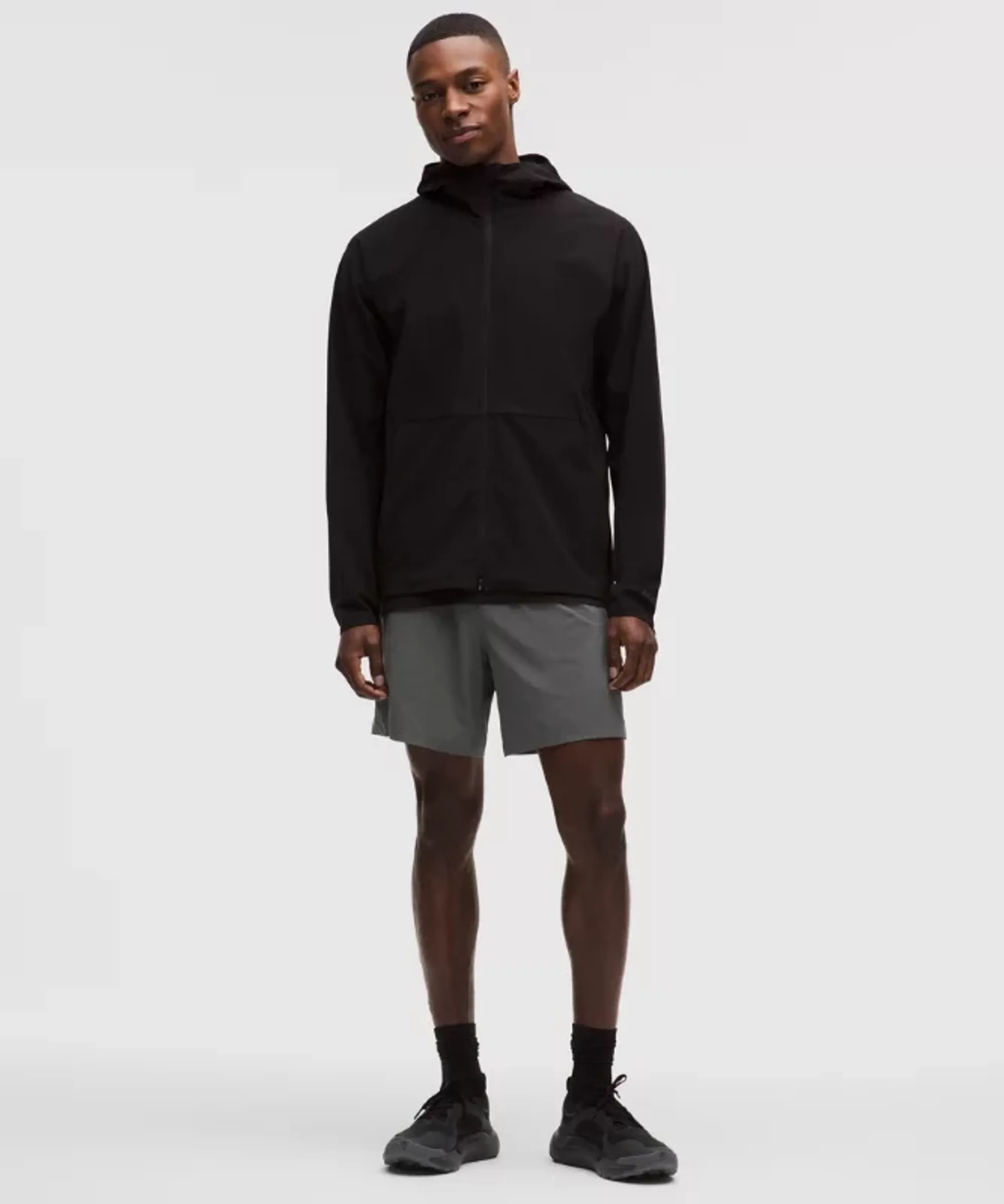 lululemon – Men's Pace Breaker Linerless Shorts – 7" – Color Grey – Size 3XL