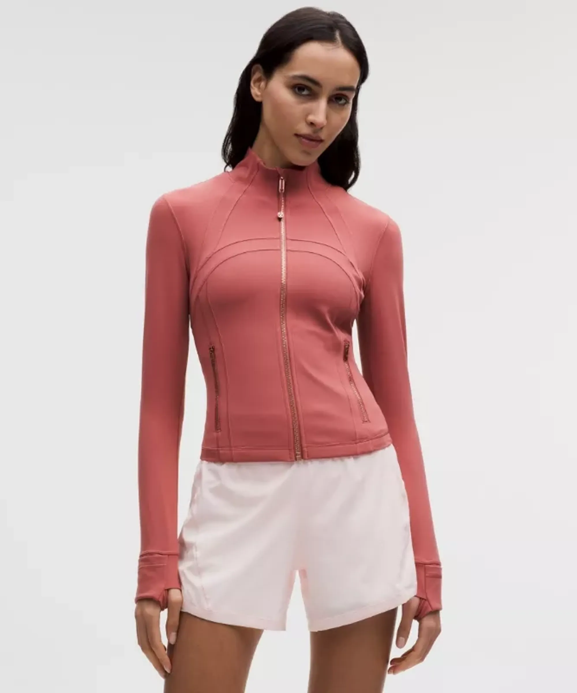 lululemon – Women's Define Cropped Jacket Nulu – Color Gold/Pink – Size 0