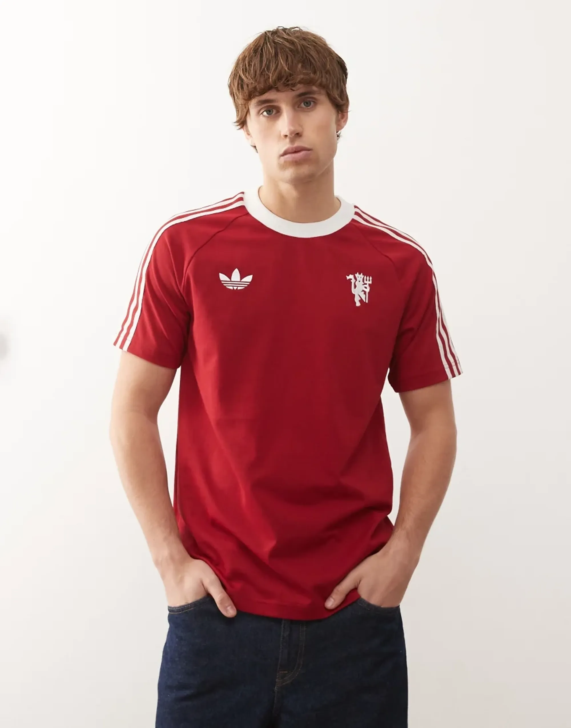 Manchester United x adidas Originals T-Shirt Red
