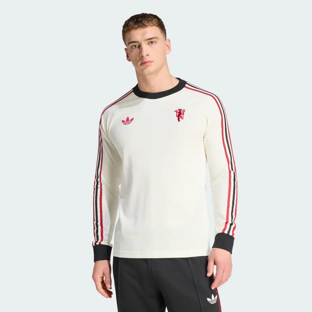 adidas Manchester United Originals Long Sleeve T-Shirt | JZ2235