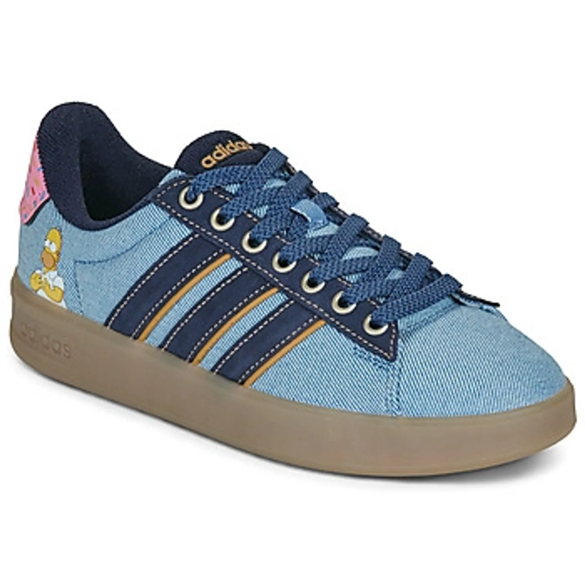 adidas  GRAND COURT SIMPSONS  women's Shoes (Trainers) in Blue