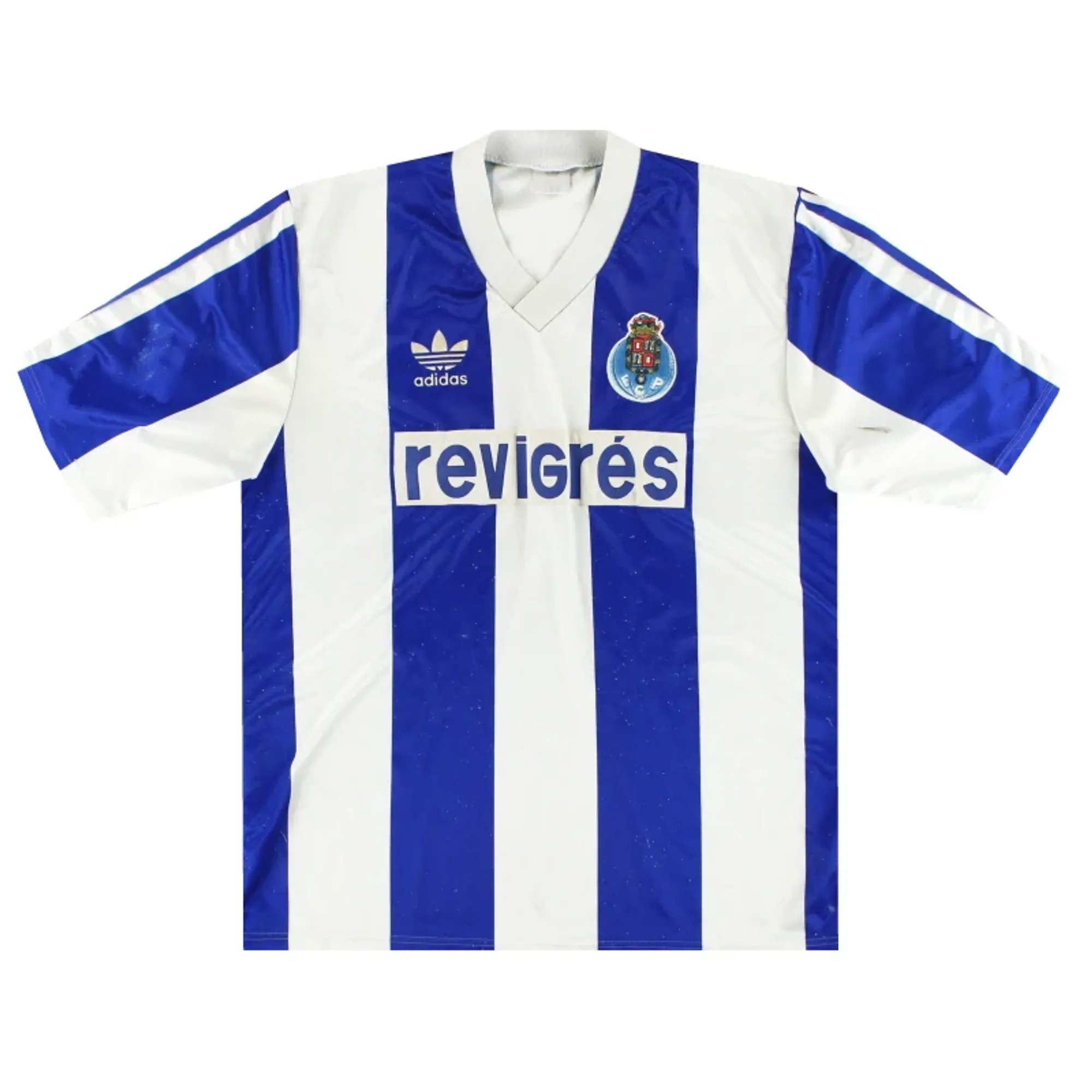 1990-92 Porto adidas Home Shirt *Mint* L - Porto / Mint 