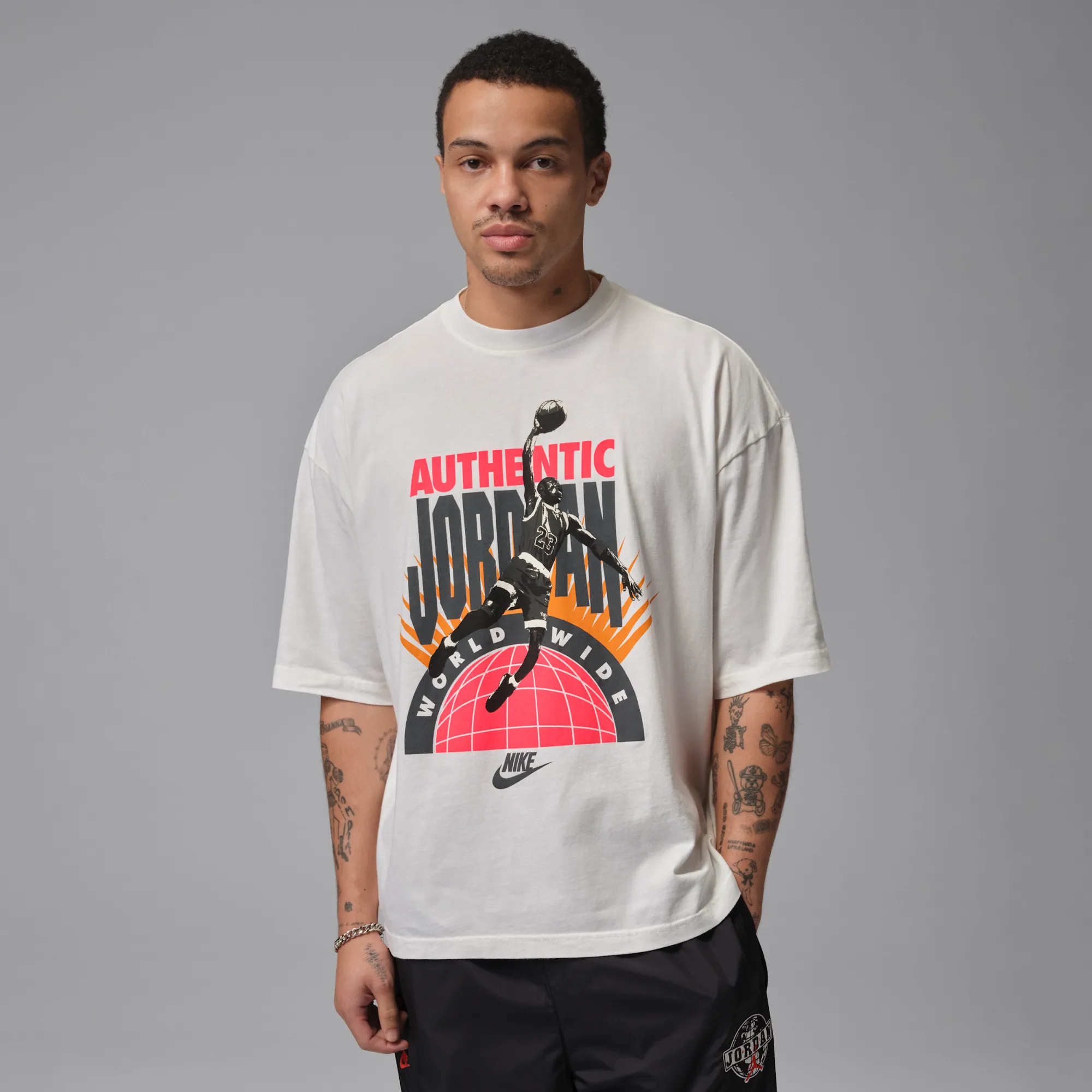 Nike Jordan Men's Oversized Reissue T-Shirt - White