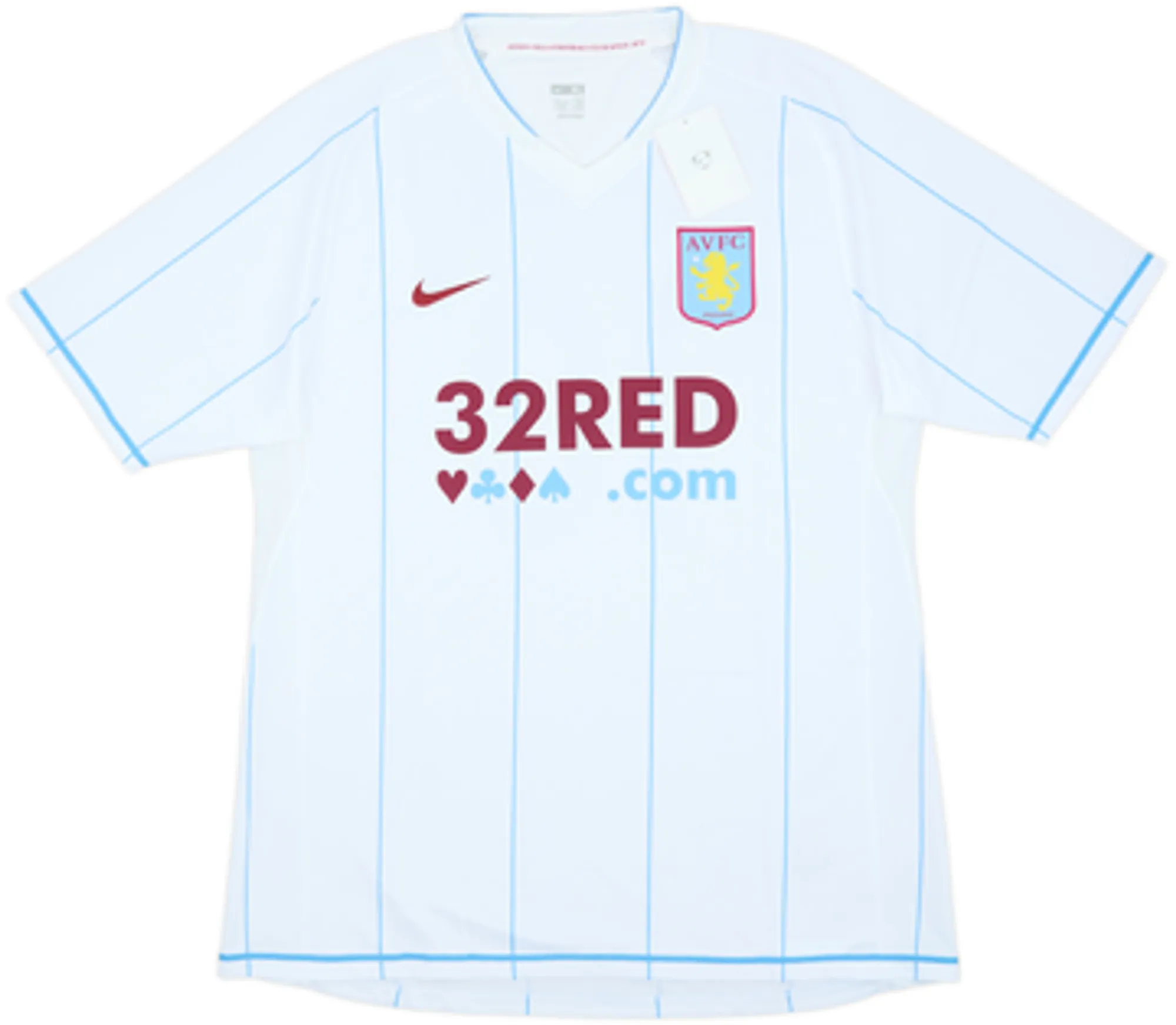 2007-08 Aston Villa Player Issue Away Shirt Carew #10 (XL)