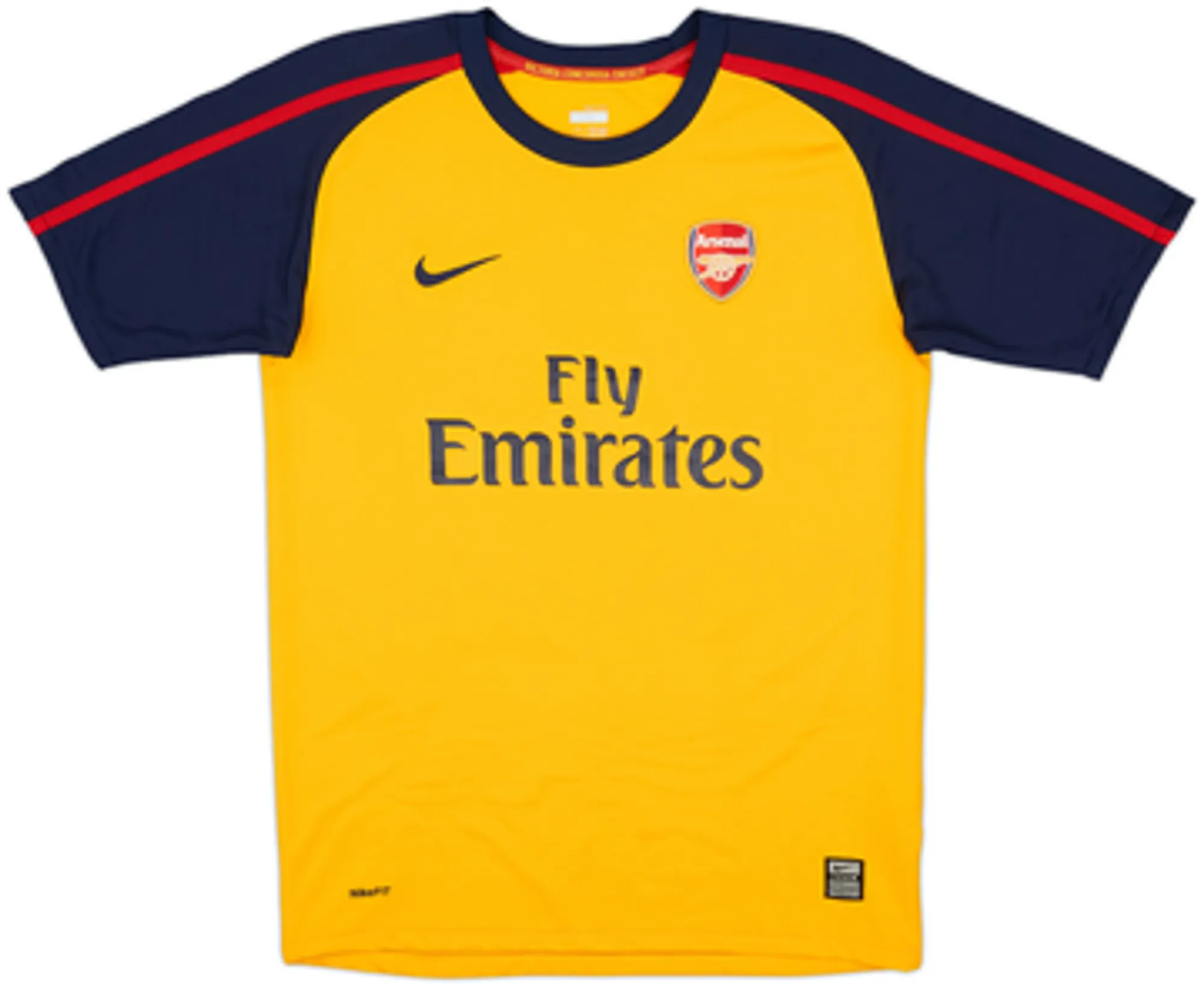 2008-09 Arsenal Away Shirt Fabregas #4 - 9/10 - (XL.Boys)