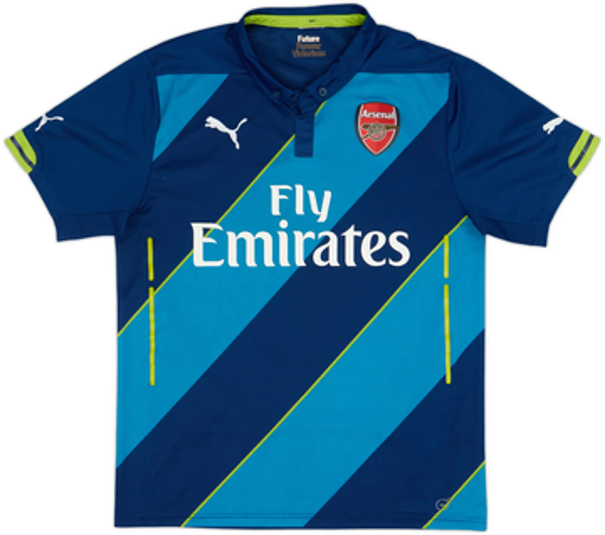 2014-15 Arsenal Third Shirt Arteta #8 - 6/10 - (S)