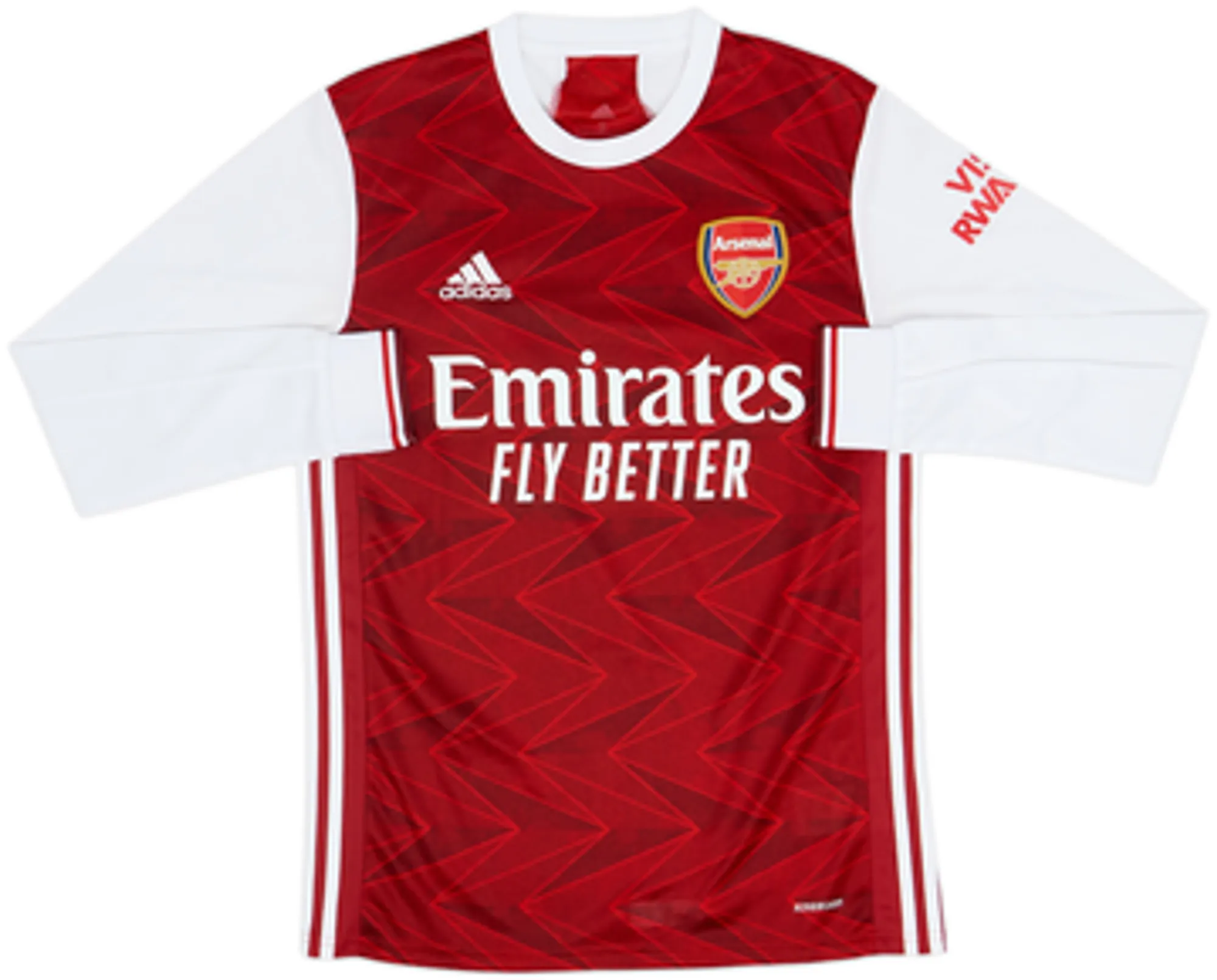 2020-21 Arsenal Home L/S Shirt Saka #7 - 9/10 - (S)