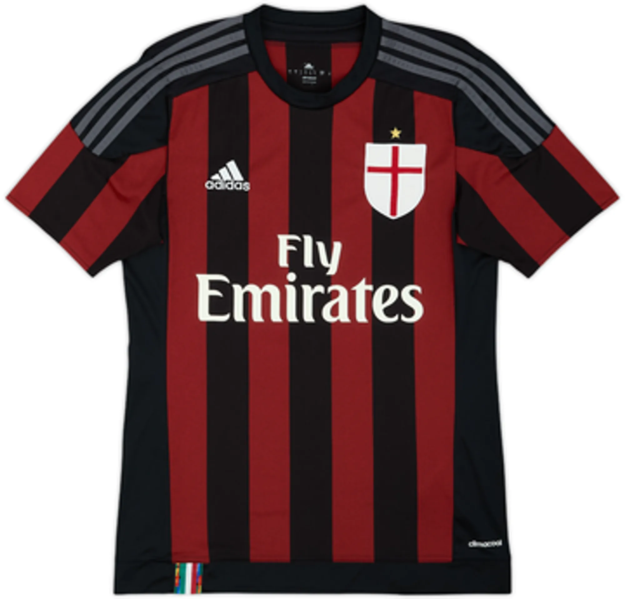 2015-16 AC Milan Home Shirt Balotelli #45 - 6/10 - (S)
