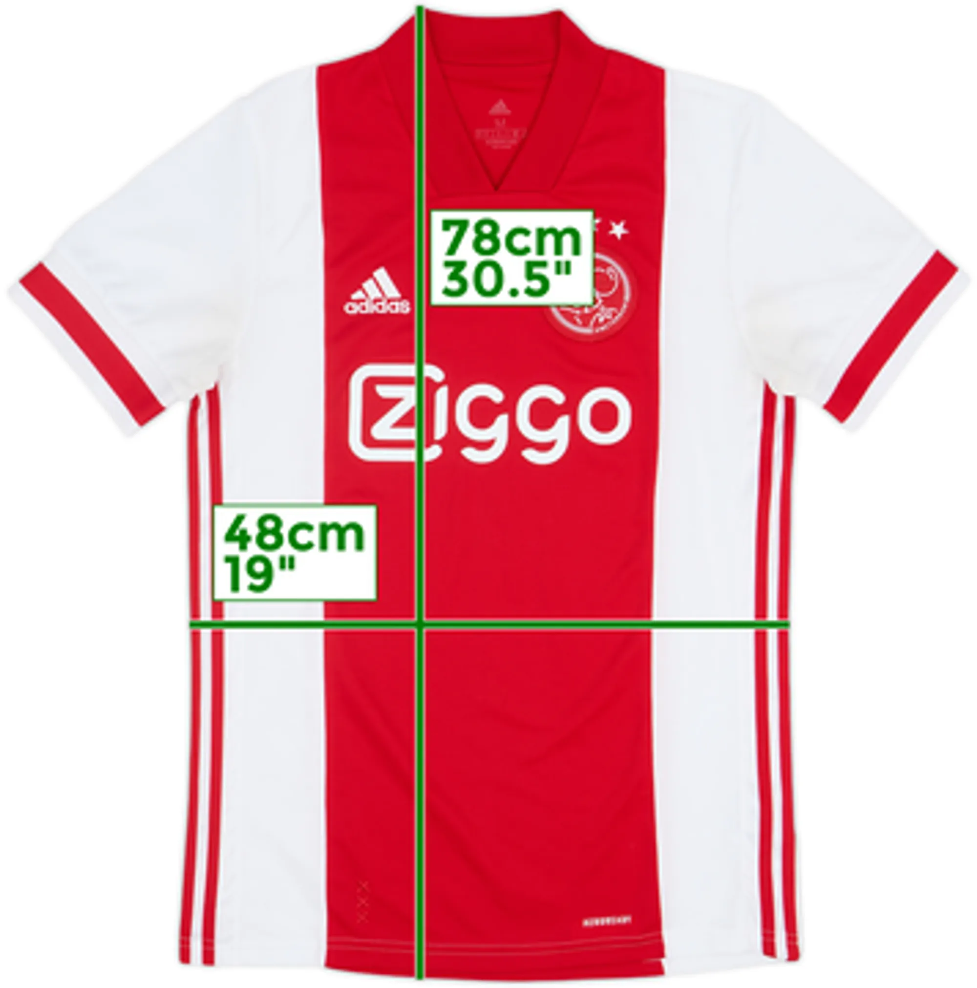 2021-22 Ajax Home Shirt - 5/10 - (M)