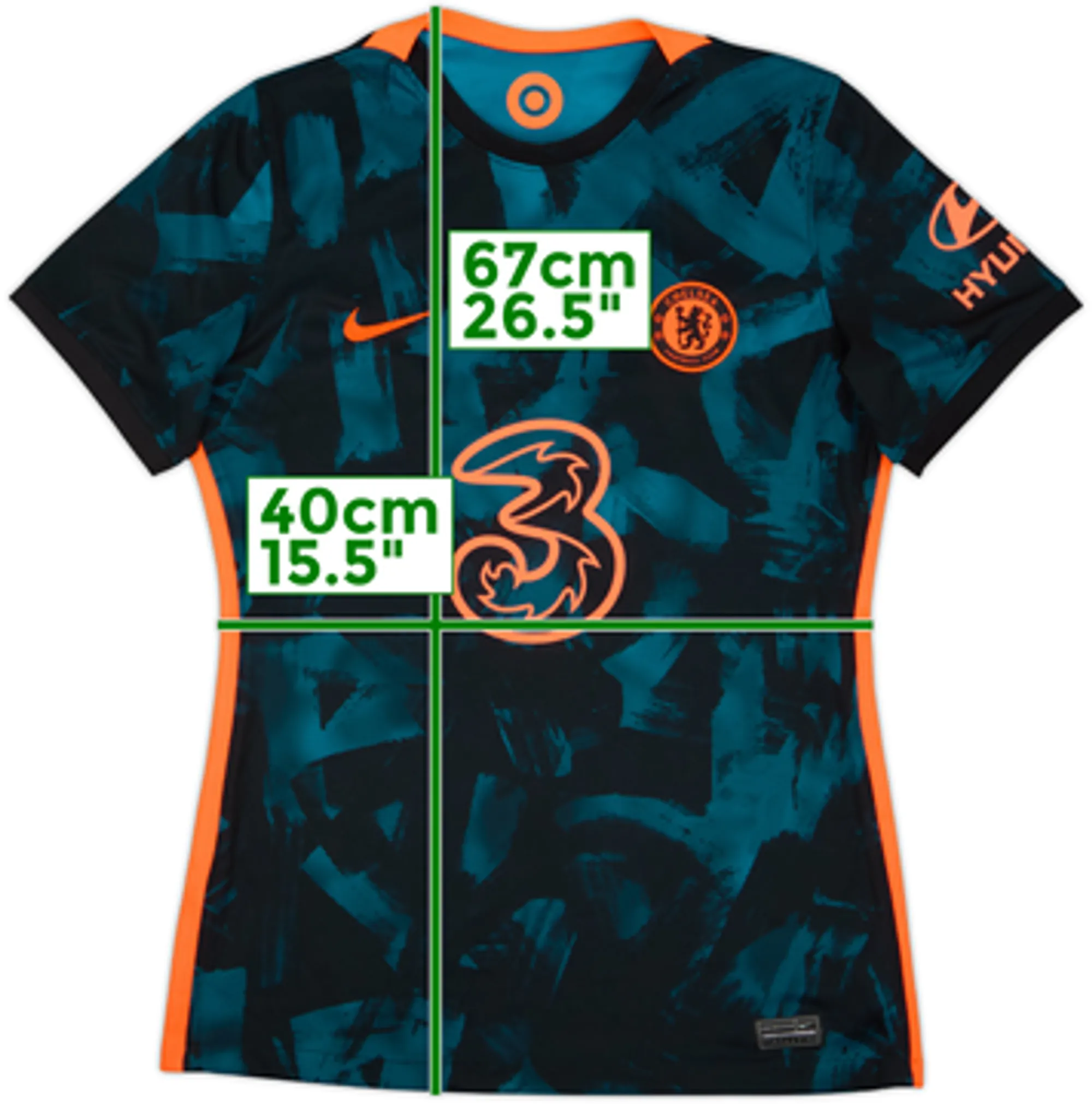 2021-22 Chelsea Third Shirt - 10/10 - (Women's M)