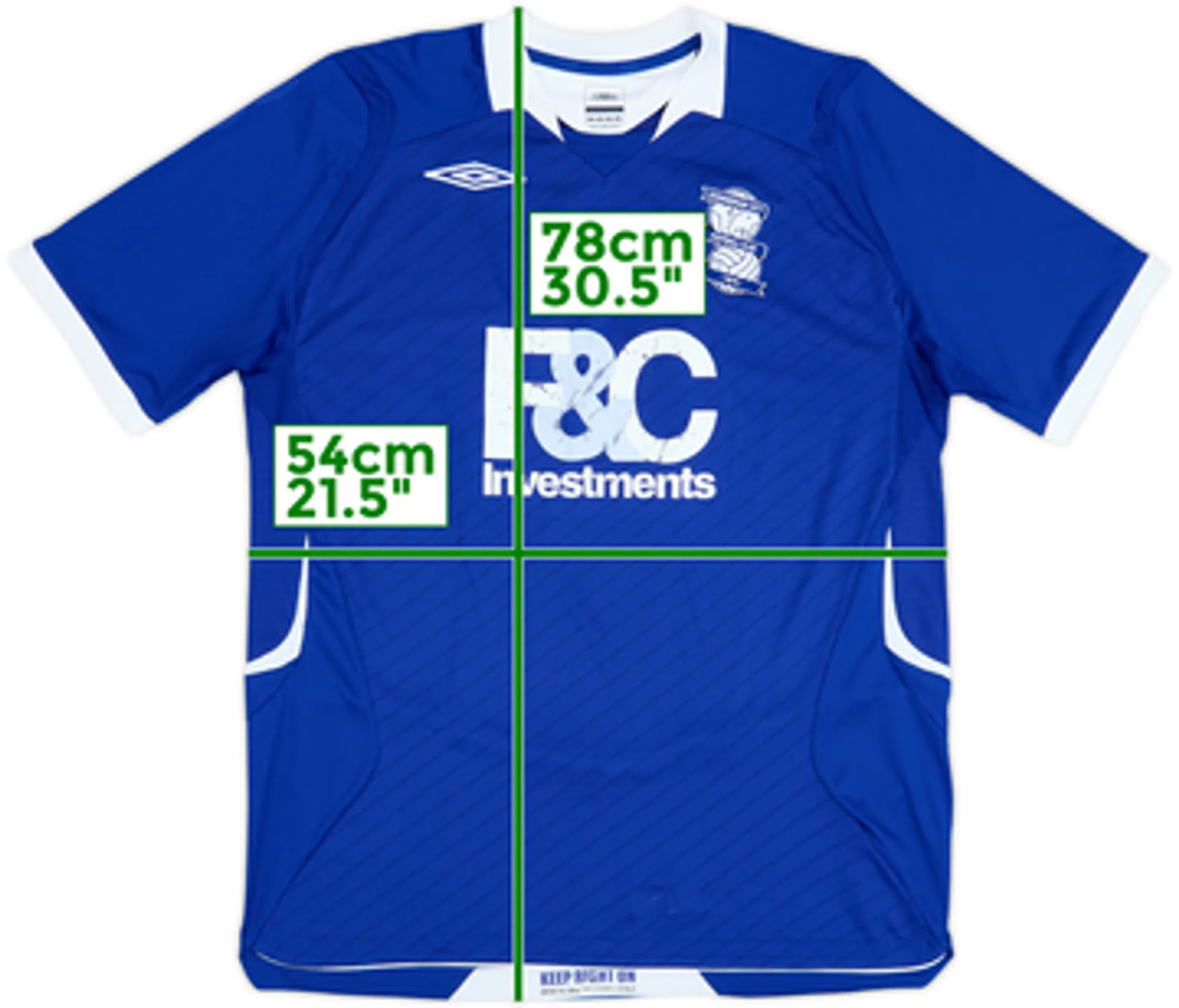 2008-09 Birmingham Home Shirt - 4/10 - (L)