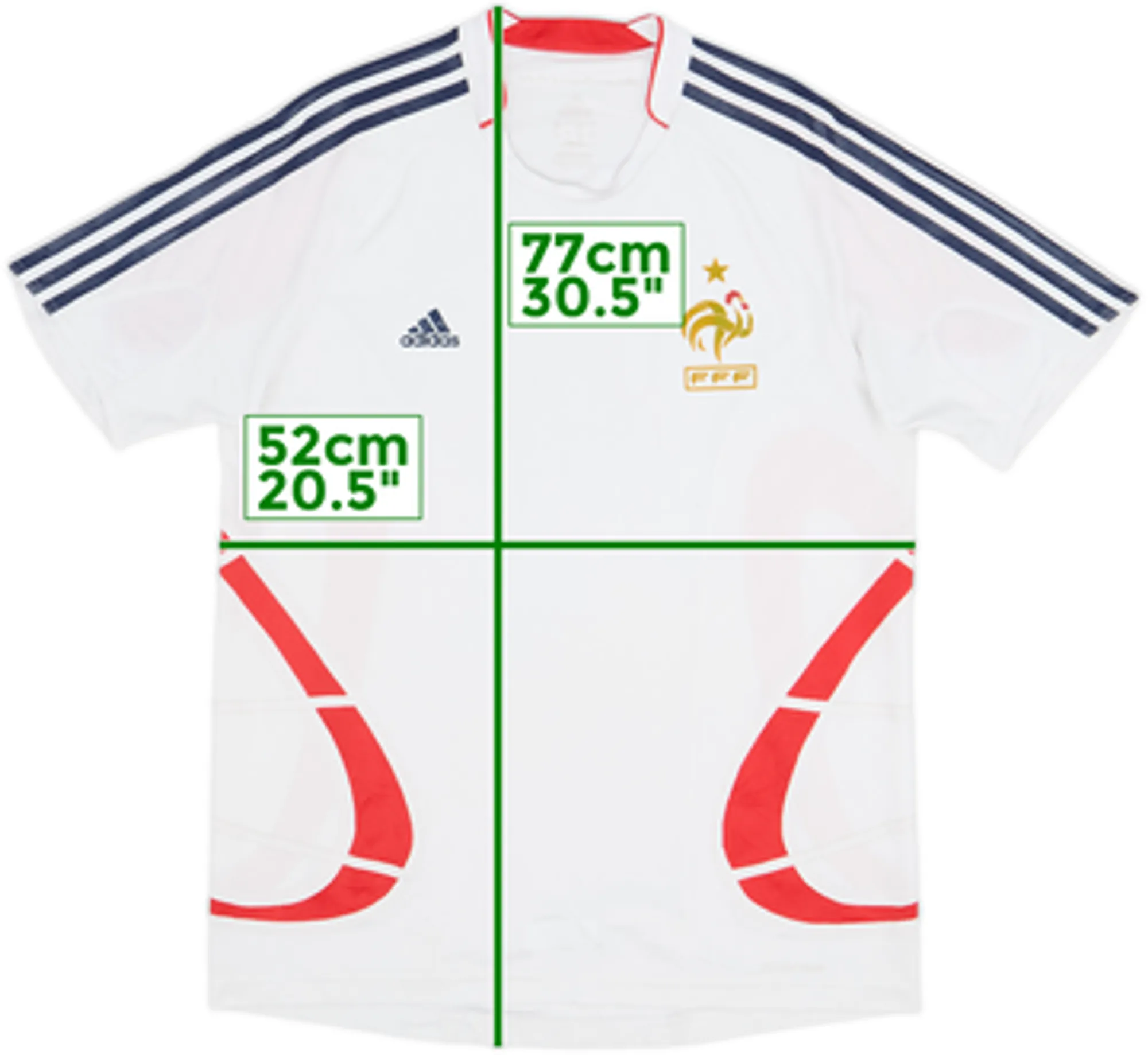 2008-09 France adidas Formotion Training Shirt - 6/10 - (M)