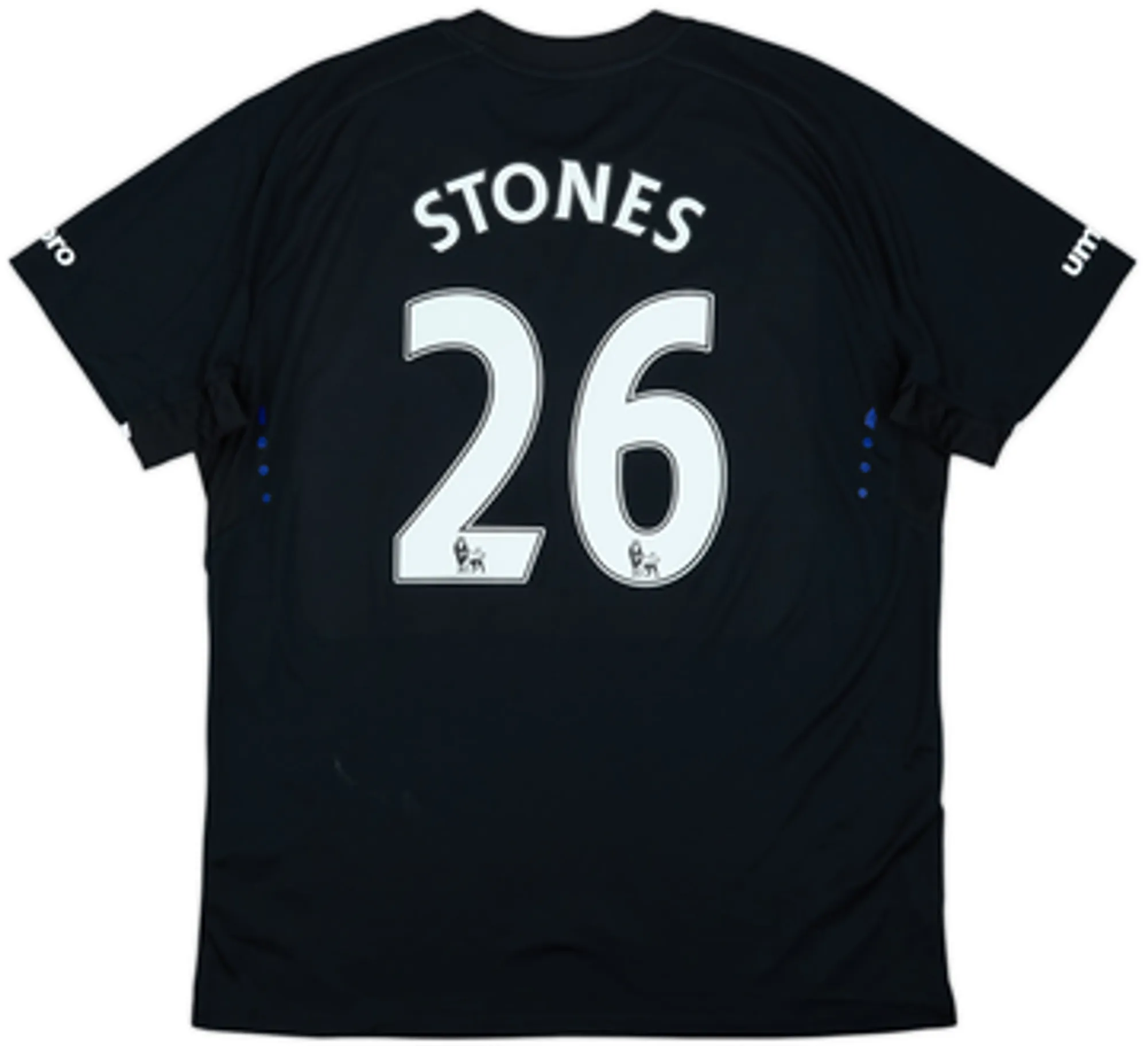 2014-15 Everton Away Shirt Stones #26 (L)