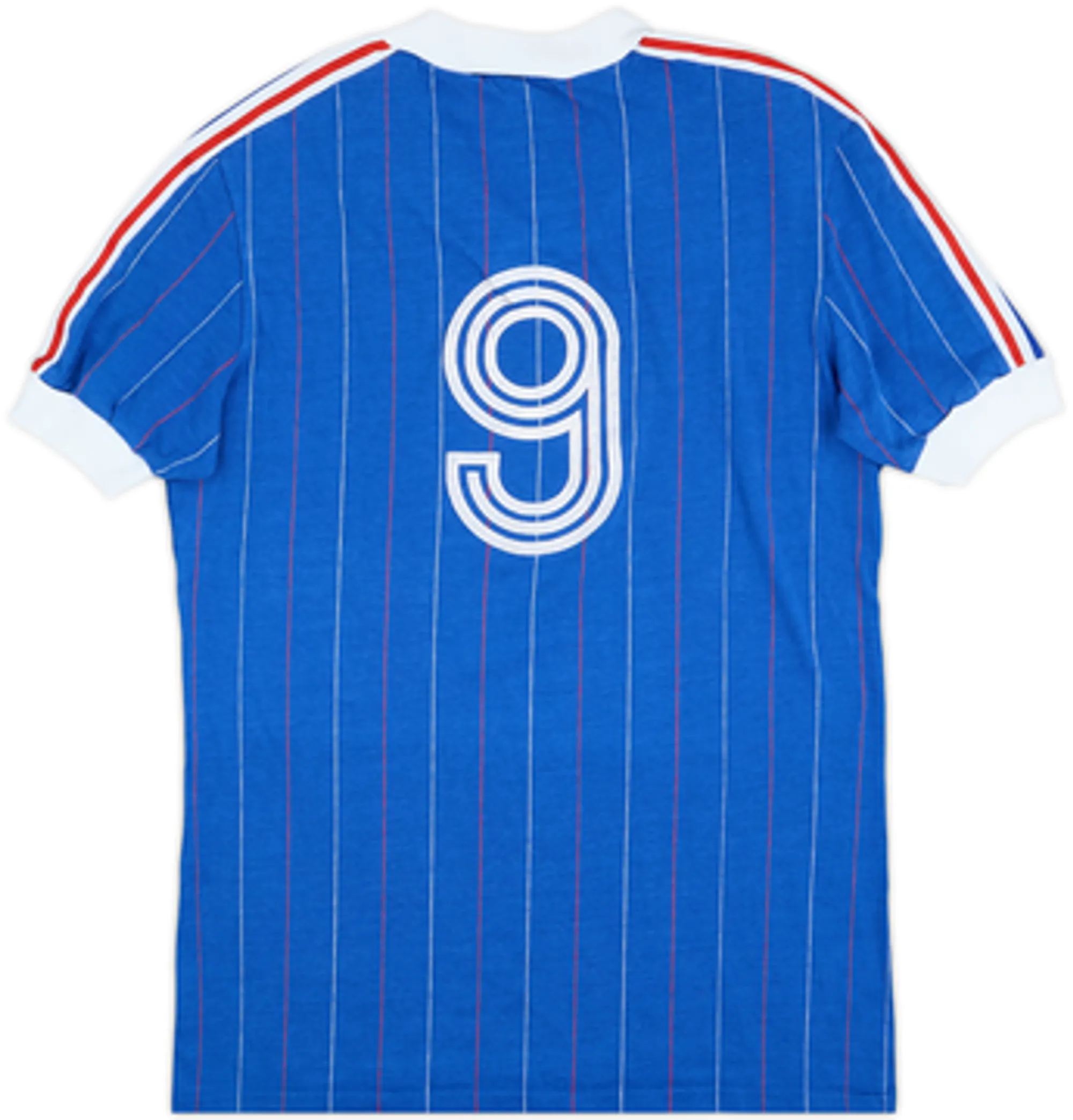 1980-84 France Home Shirt #9 - 5/10 - (M)