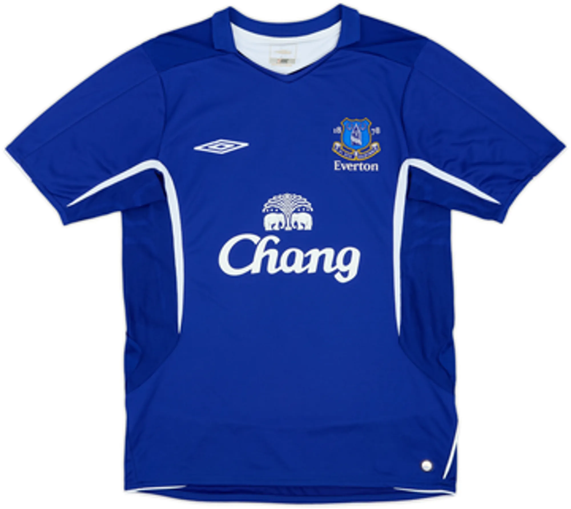 2005-06 Everton Home Shirt Osman #21 - 9/10 - (M)