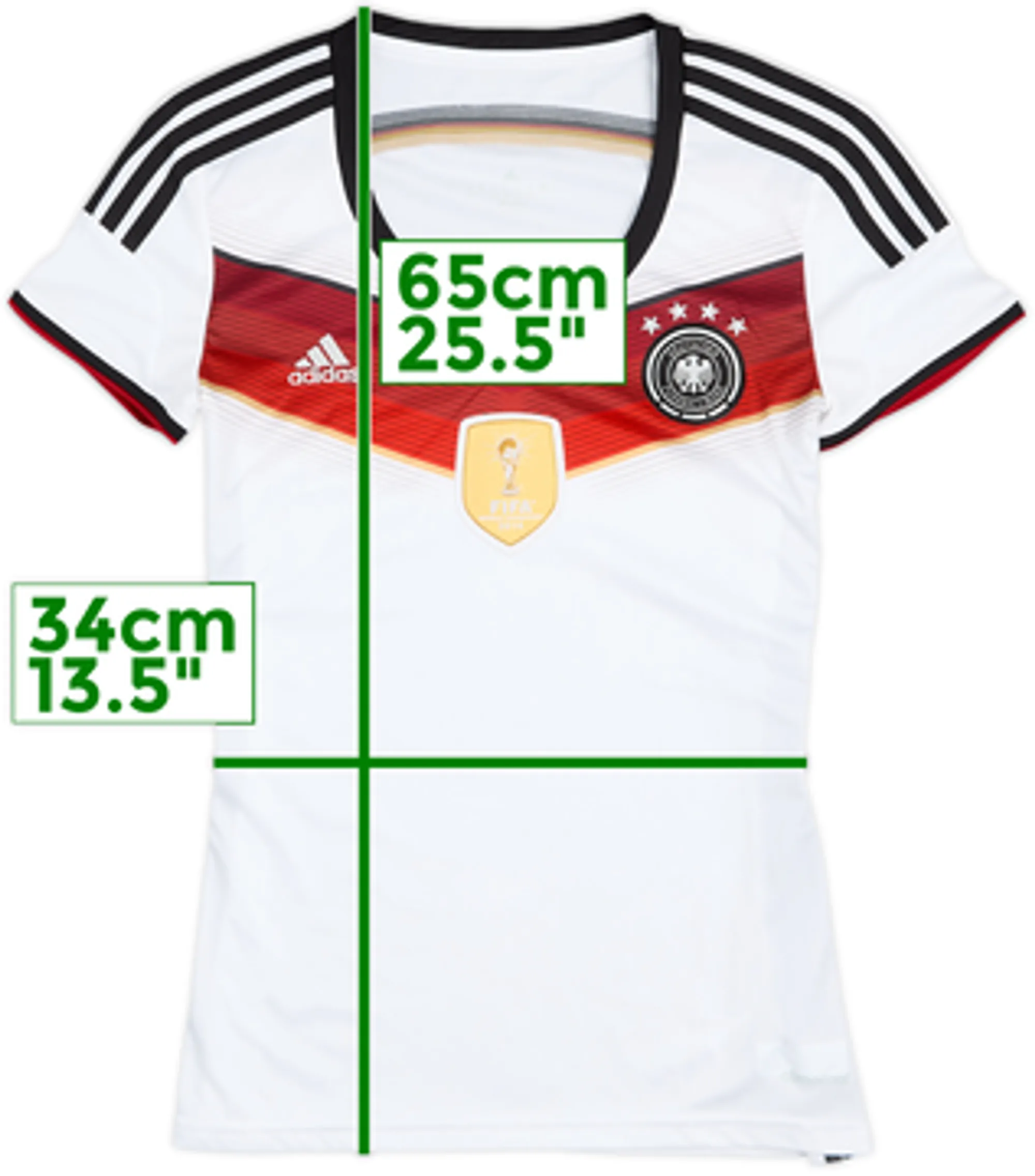 2014-15 Germany Home Shirt - 10/10 - (Women's 2XS)