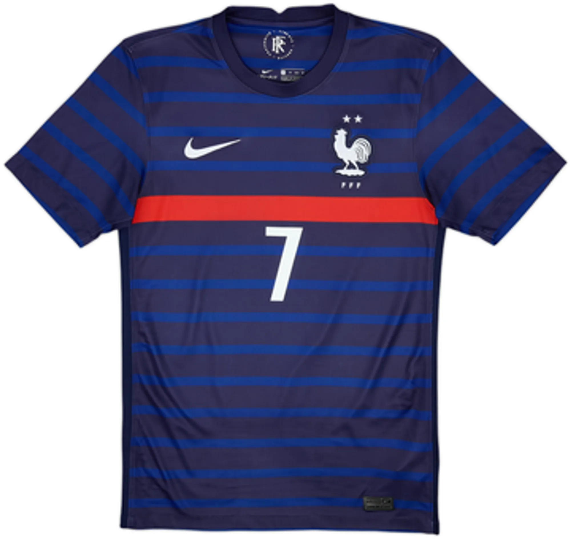 2020-21 France Home Shirt Griezmann #7 - 10/10 - (XS)
