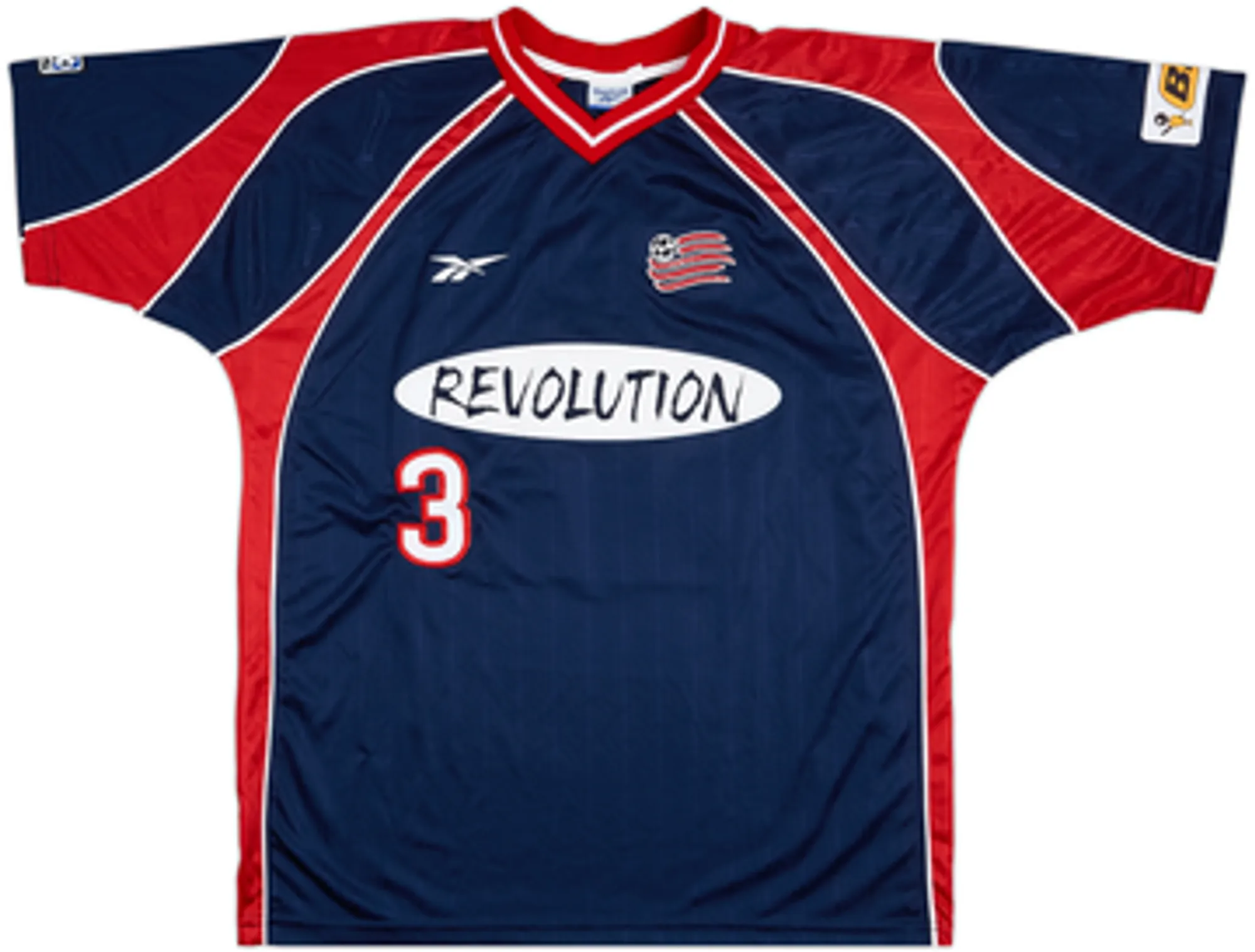 1997-98 New England Revolution Home Shirt Bliss #3 - 9/10 - (XL)