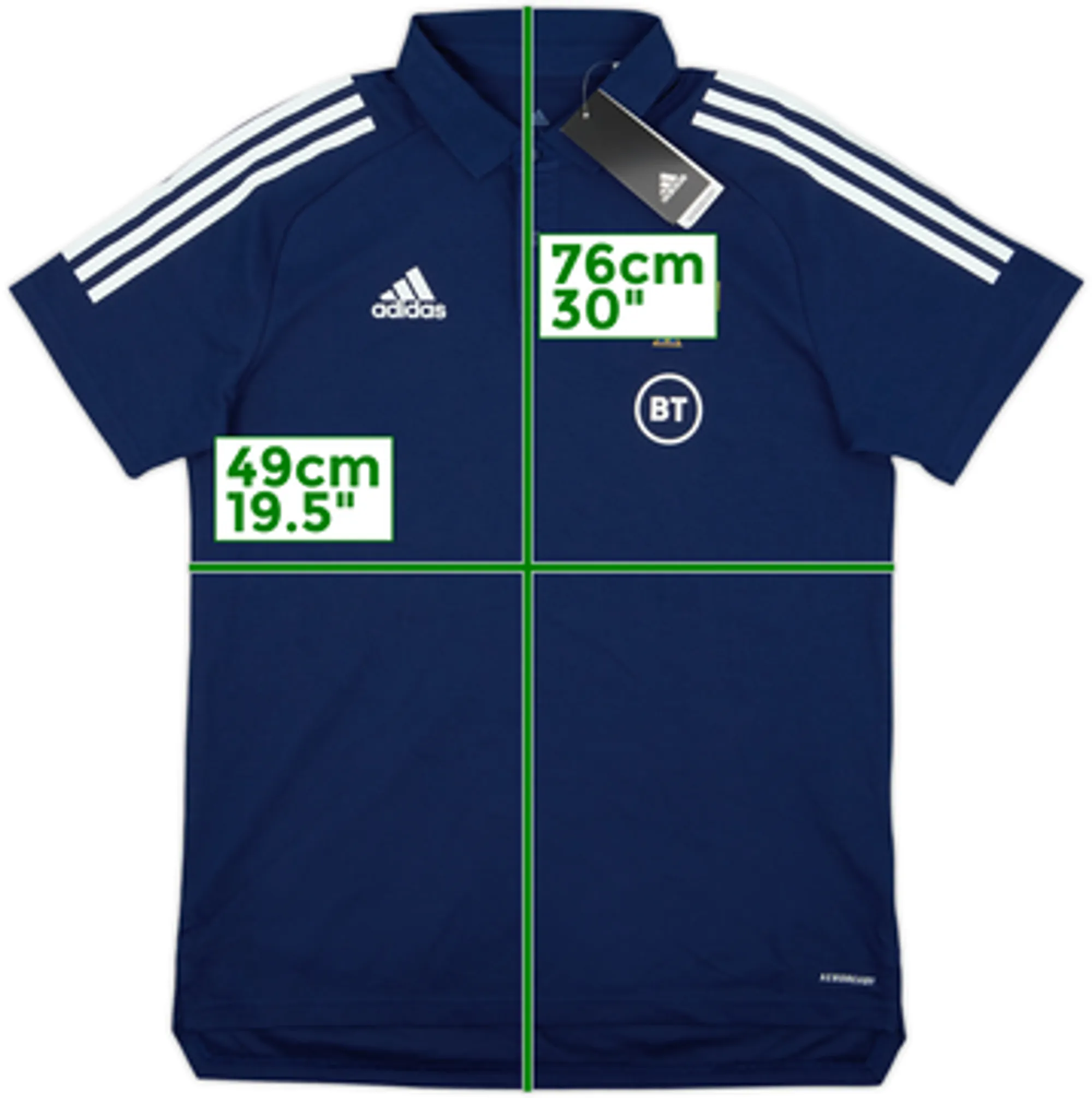2019-20 Northern Ireland adidas Polo Shirt (M)