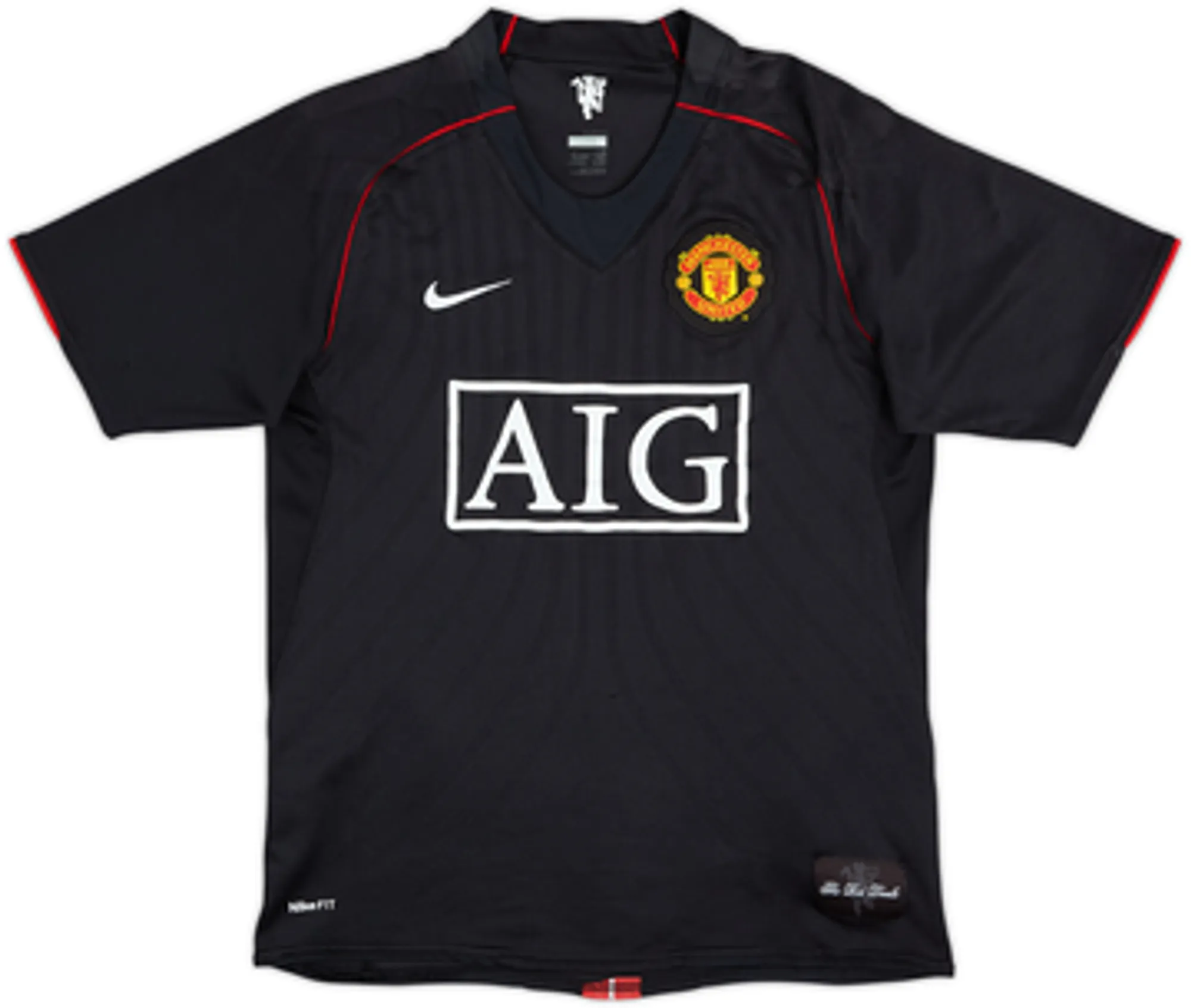 2007-08 Manchester United Away Shirt Ronaldo #7 - 7/10 - (XL.Boys)