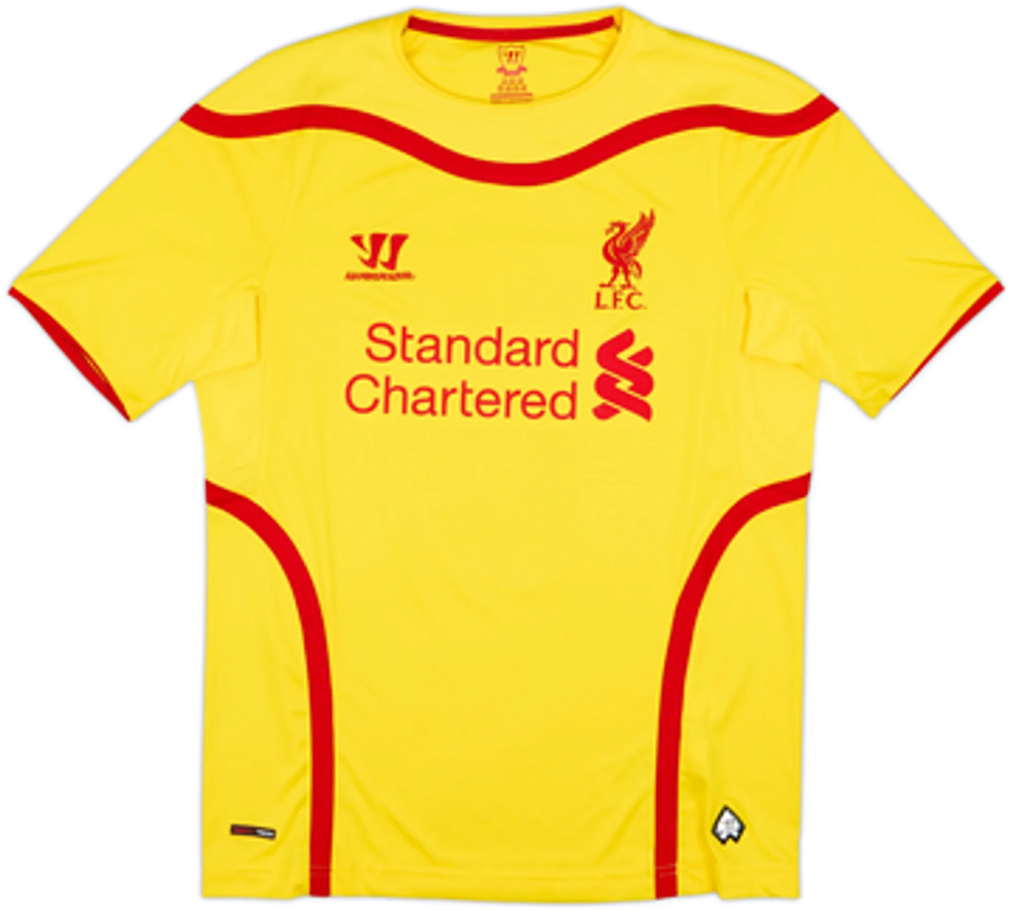 2014-15 Liverpool Away Shirt Gerrard #8 - 10/10 - (XL.Boys)
