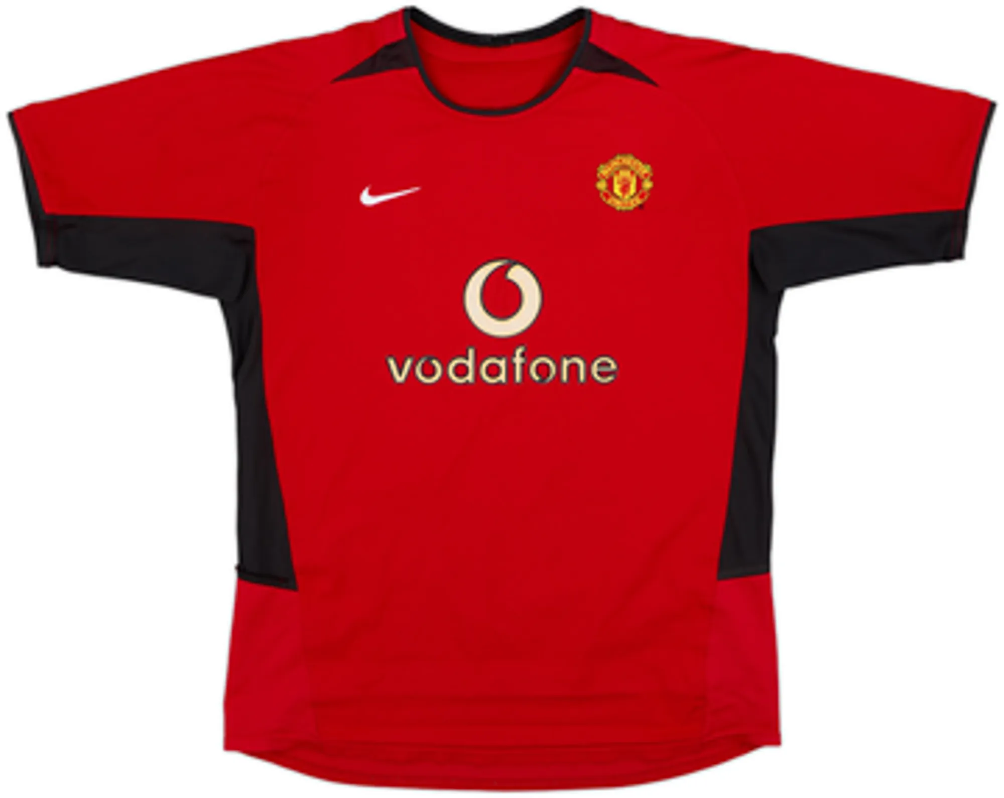 2002-04 Manchester United Home Shirt Beckham #7 - 5/10 - (XL.Boys)