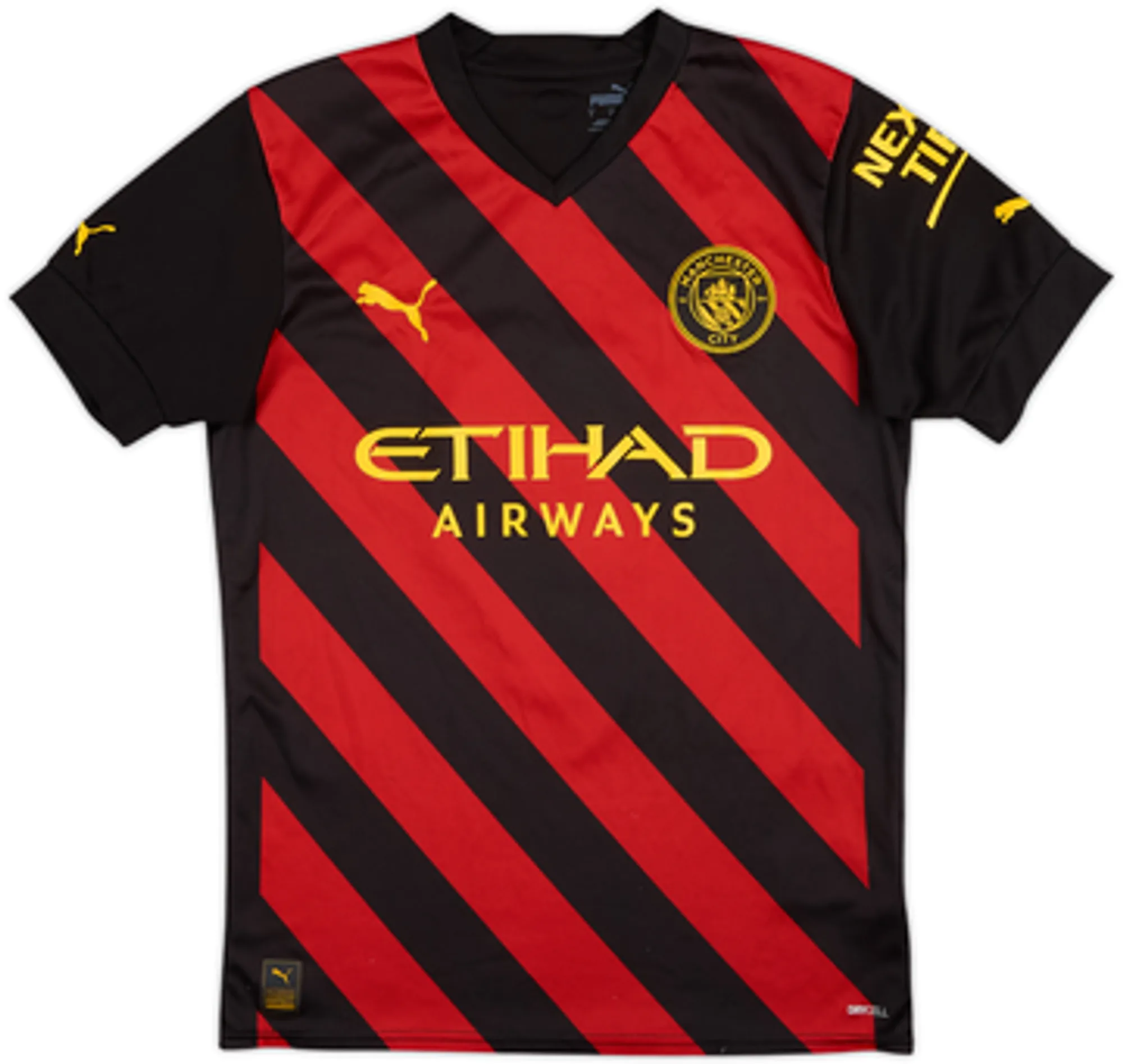 2022-23 Manchester City Away Shirt Haaland #9 - 7/10 - (S)