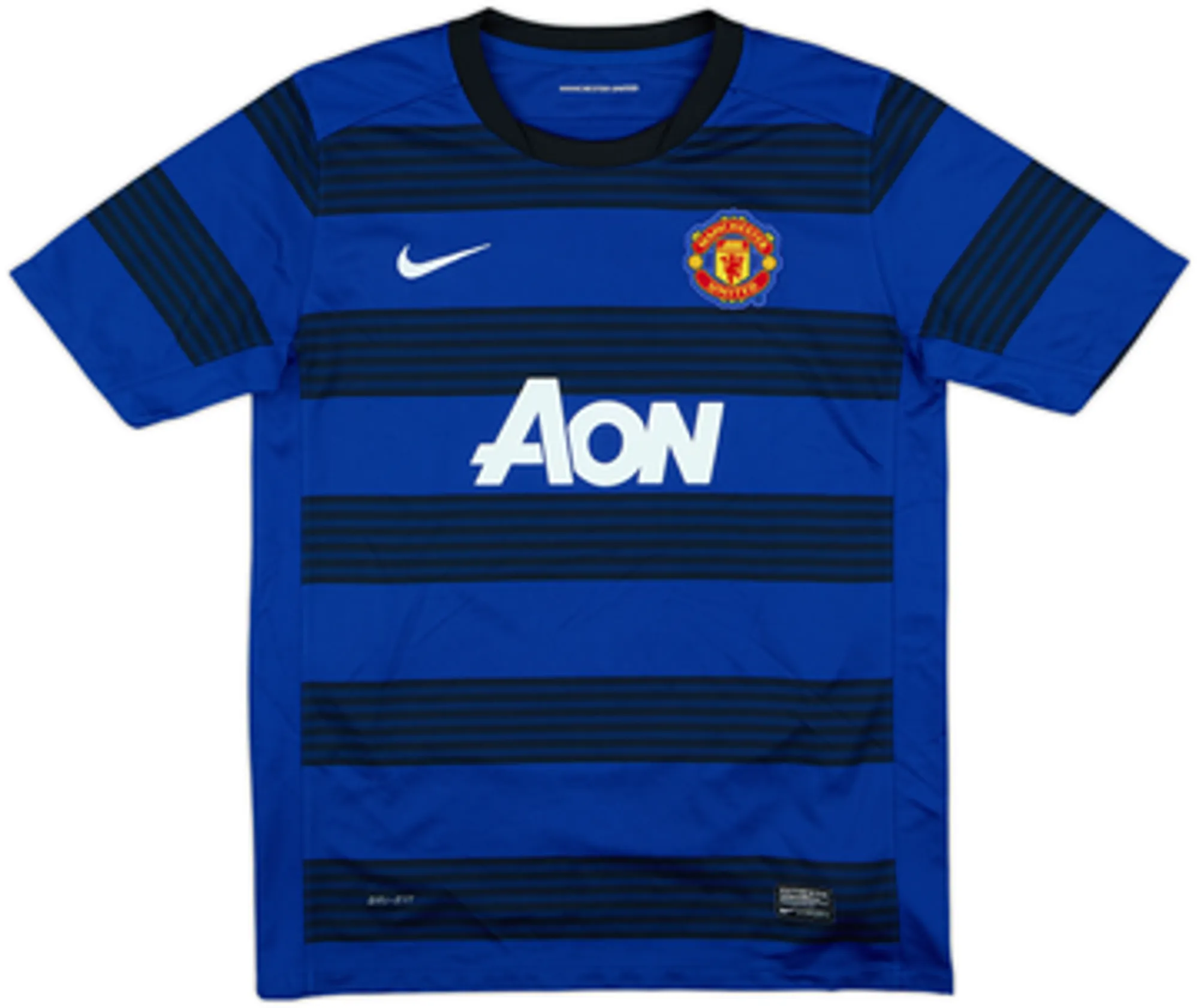 2011-13 Manchester United Away Shirt Berbatov #9 - 7/10 - (XL.Boys)