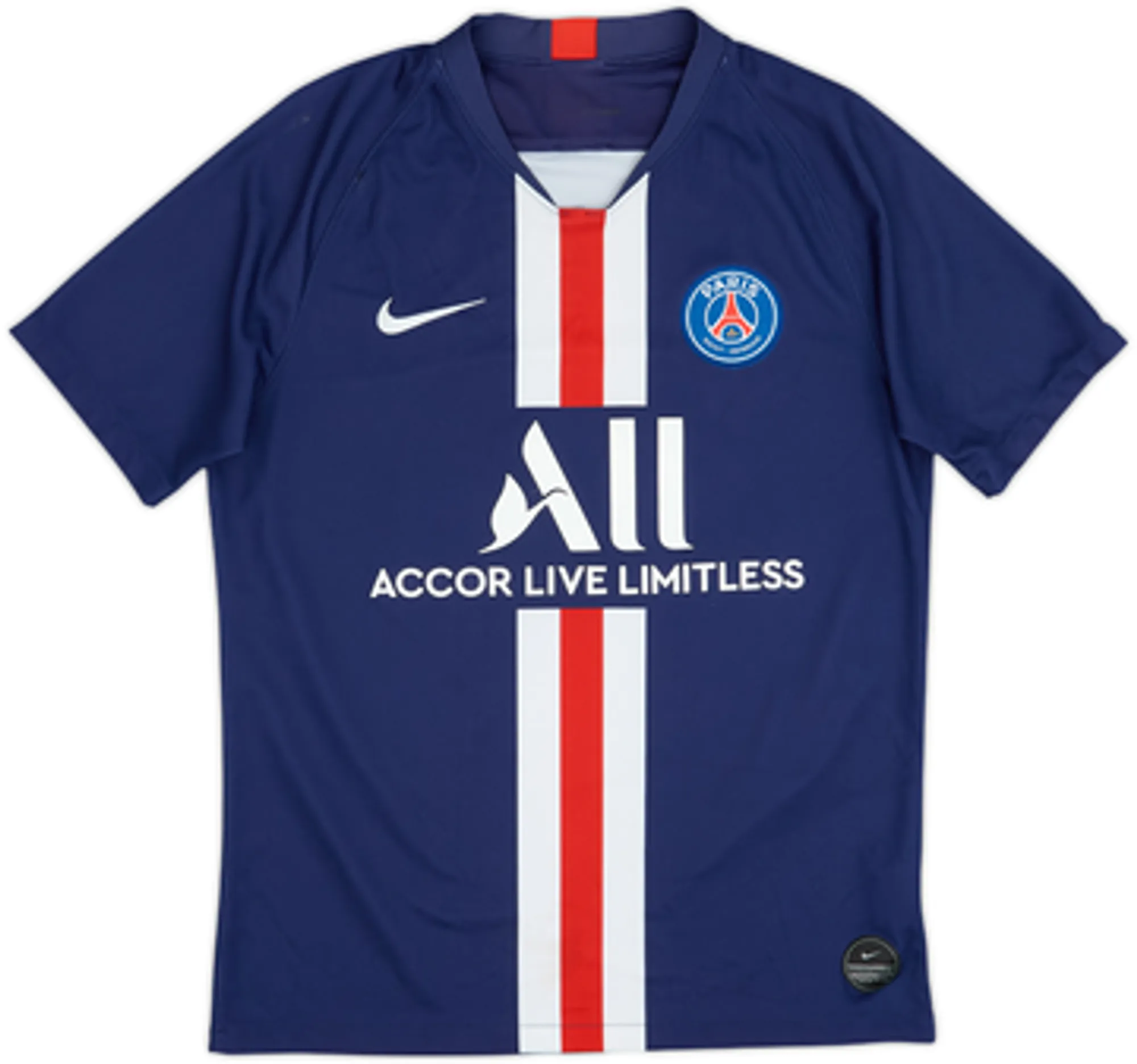 2019-20 Paris Saint-Germain Home Shirt Neymar Jr #10 - 7/10 - (L)