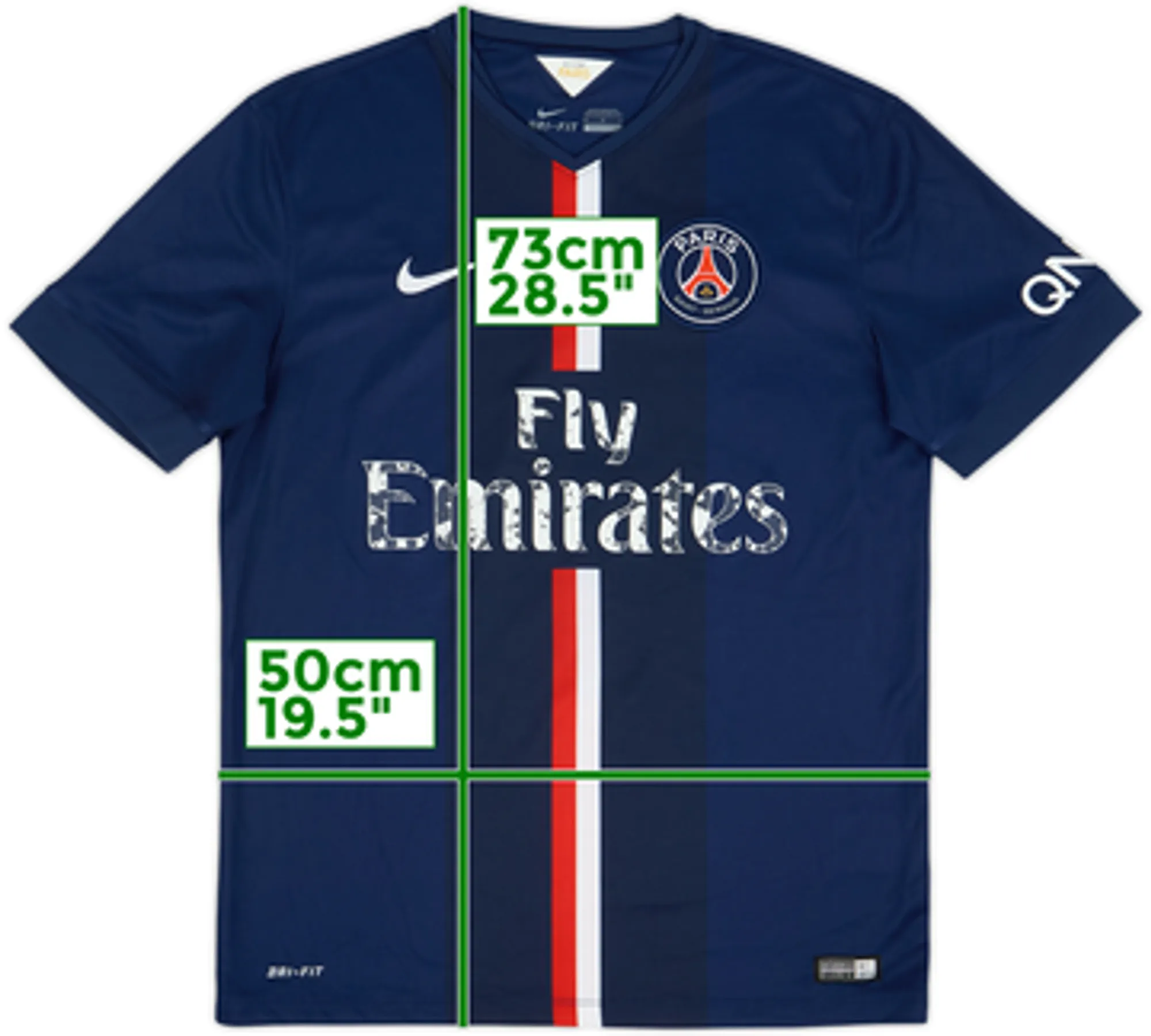 2014-15 Paris Saint-Germain Home Shirt - 4/10 - (M)