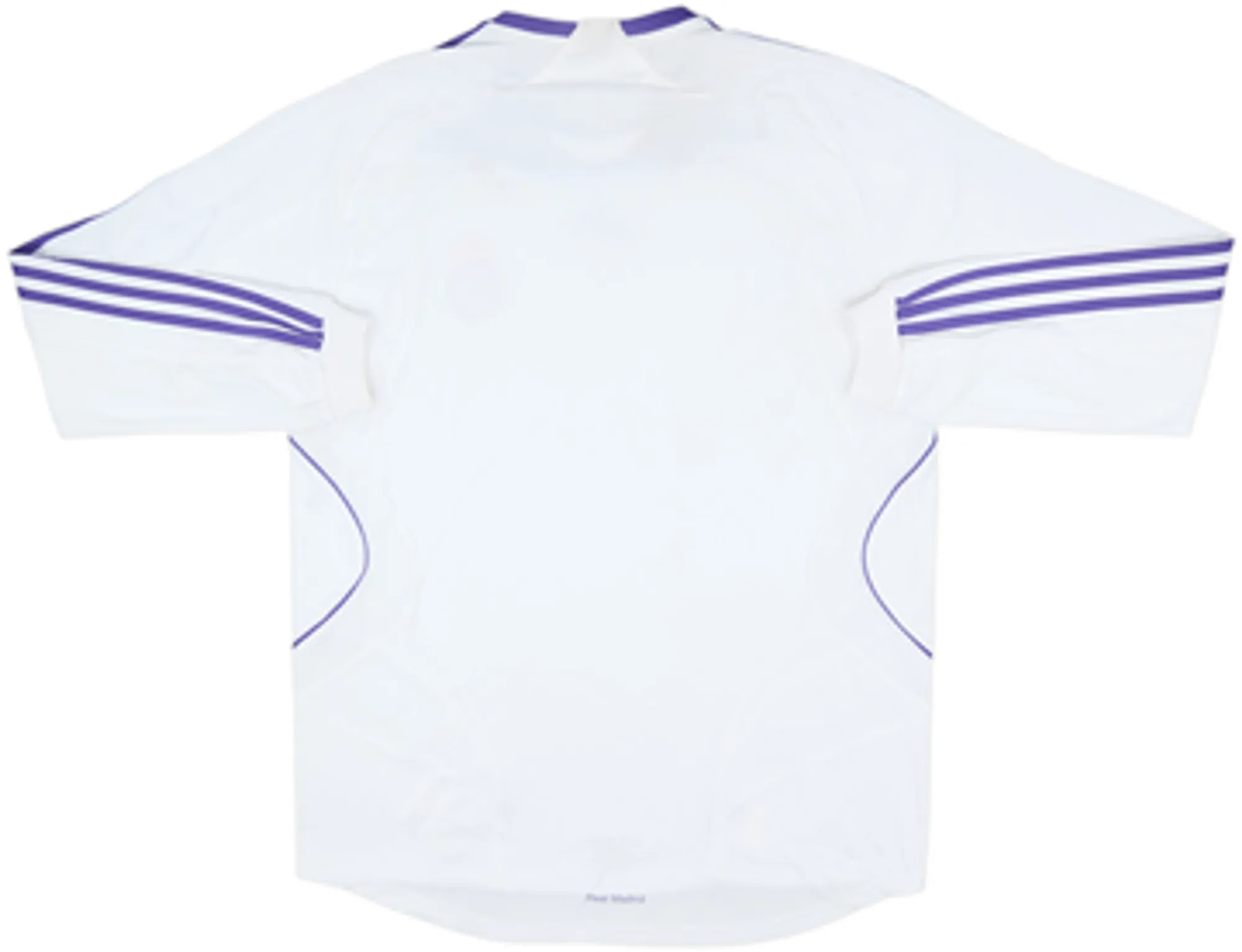 2007-08 Real Madrid Home L/S Shirt - 5/10 - (L)