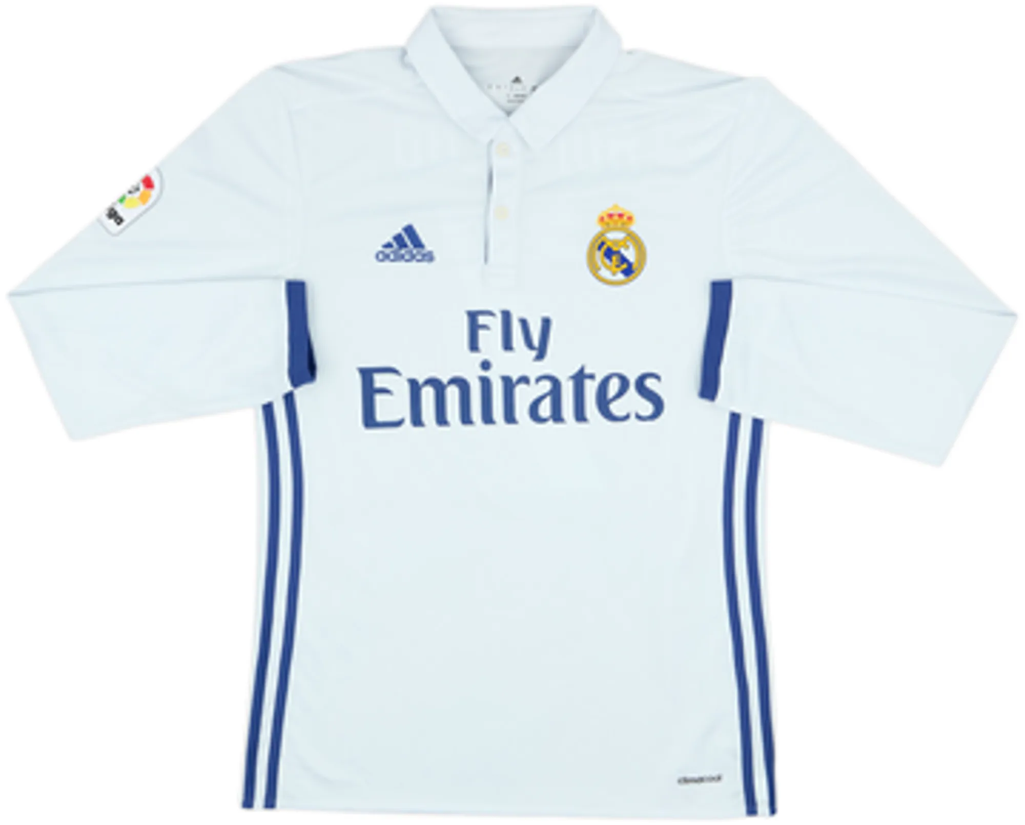 2016-17 Real Madrid Home L/S Shirt Ronaldo #7 - 6/10 - (S)