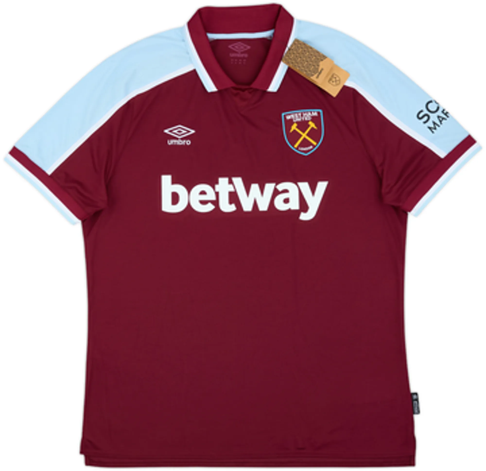 2021-22 West Ham Home Shirt Bowen #20 (XL)
