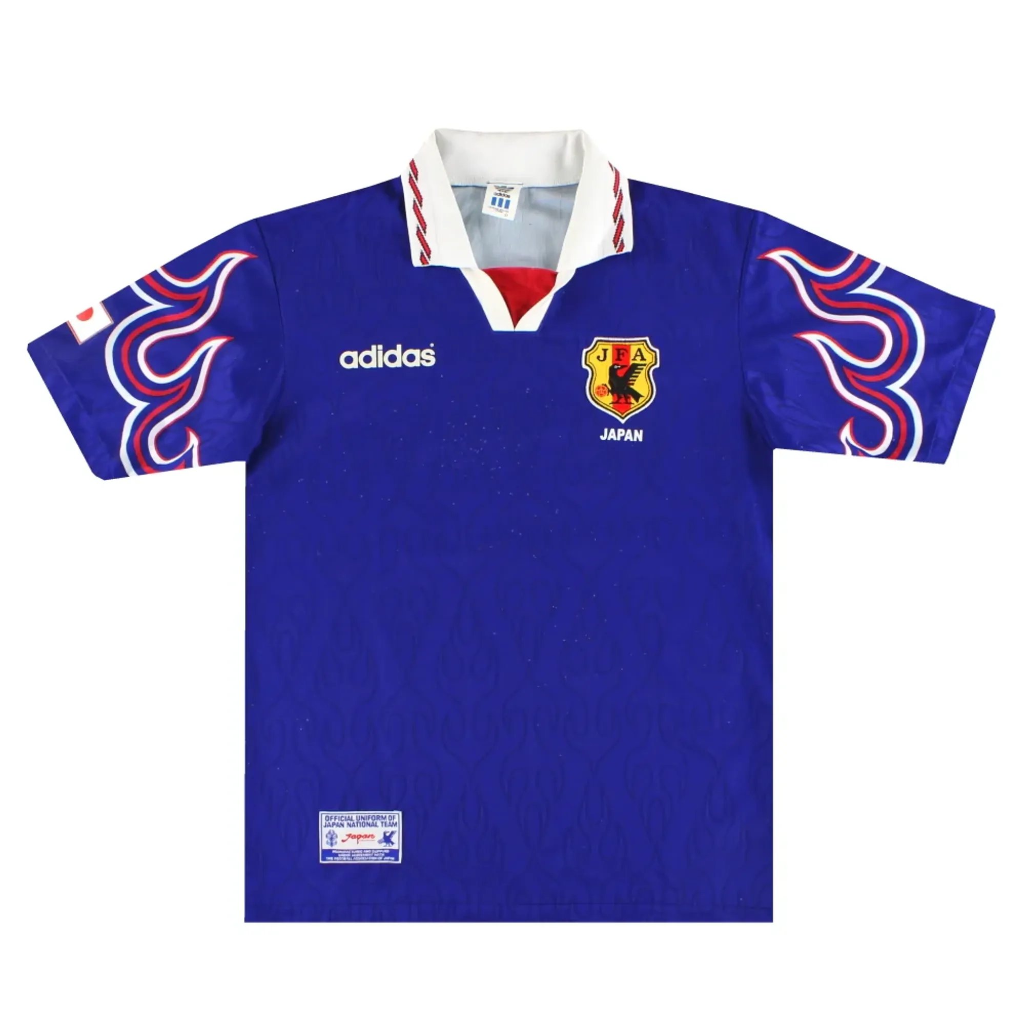 1996 Japan adidas Home Shirt L - Asian / Very good 