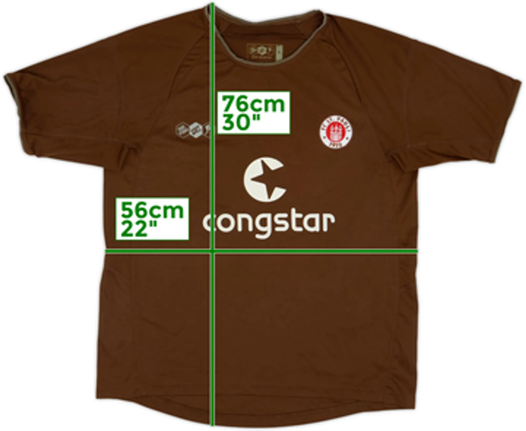 2007-08 St Pauli Home Shirt - 7/10 - (XL)