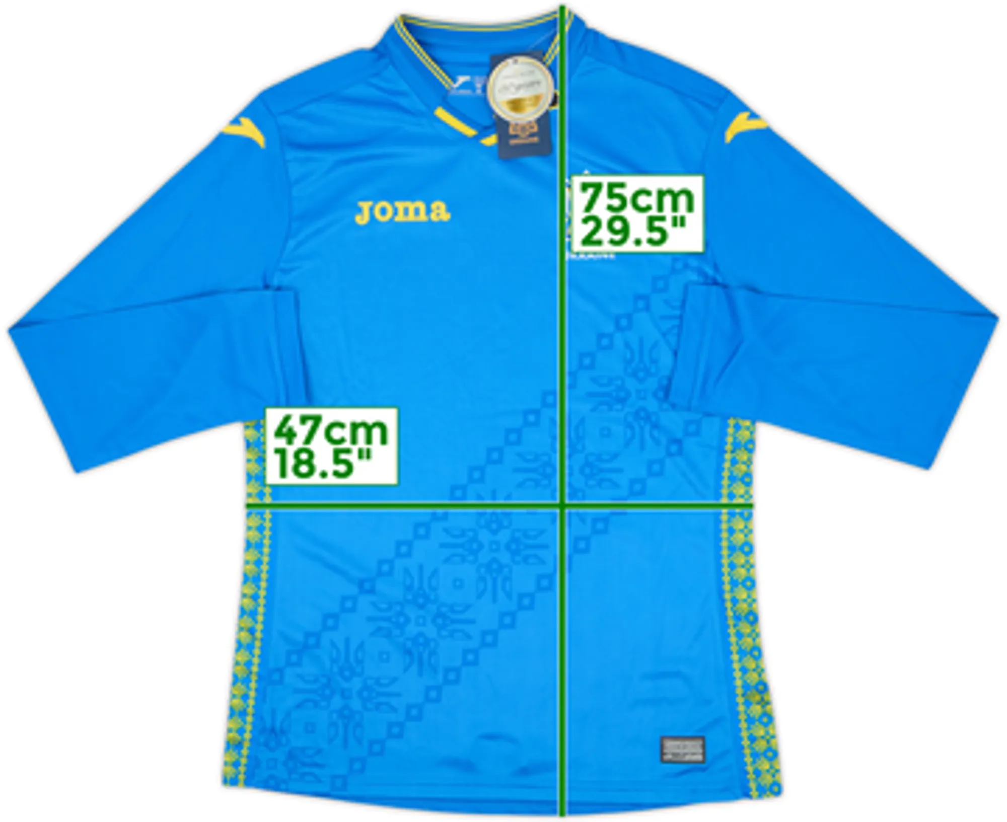 2018-20 Ukraine Away L/S Shirt (M)