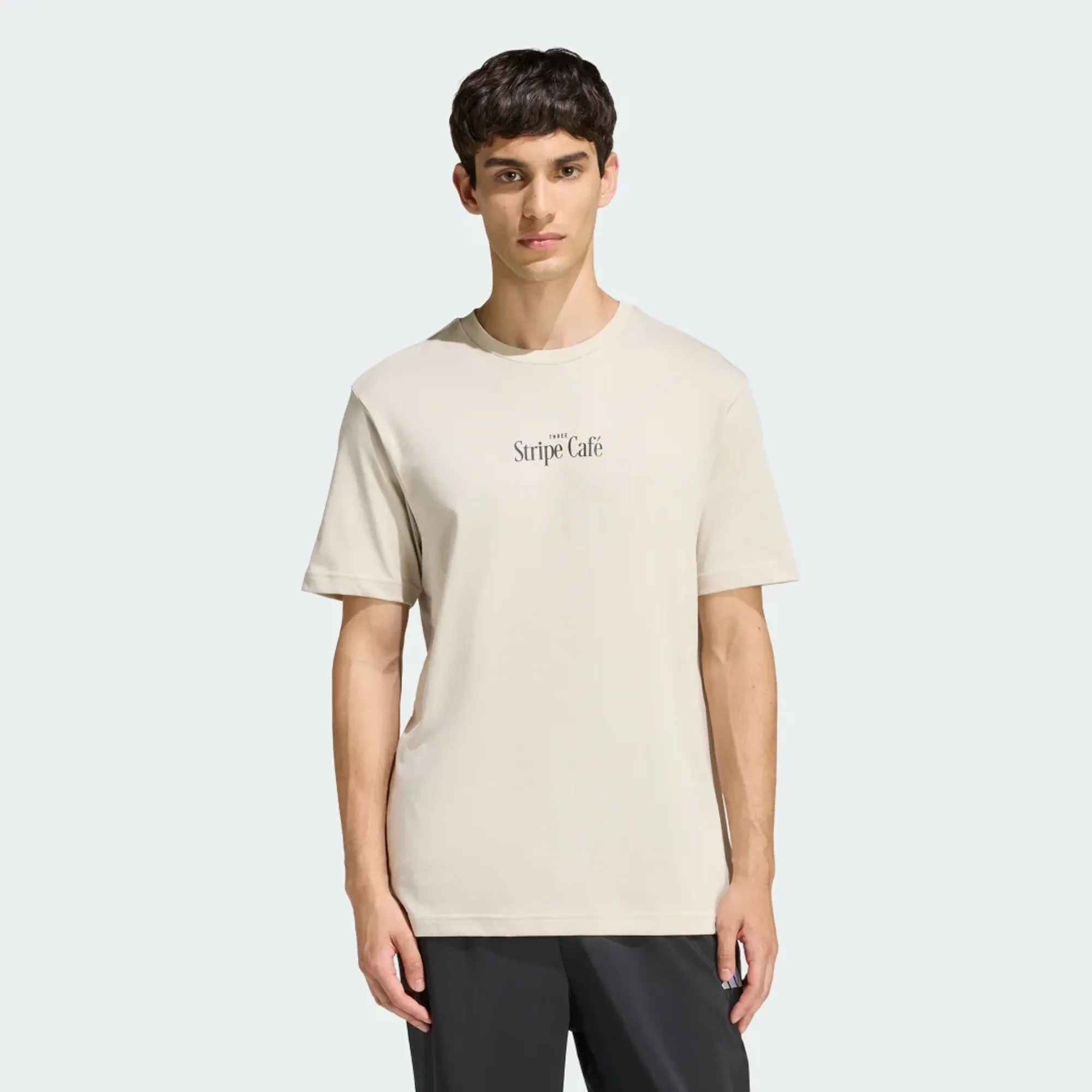 adidas COFFEE CAFE DONUT BOX GRAPHIC T-SHIRT
